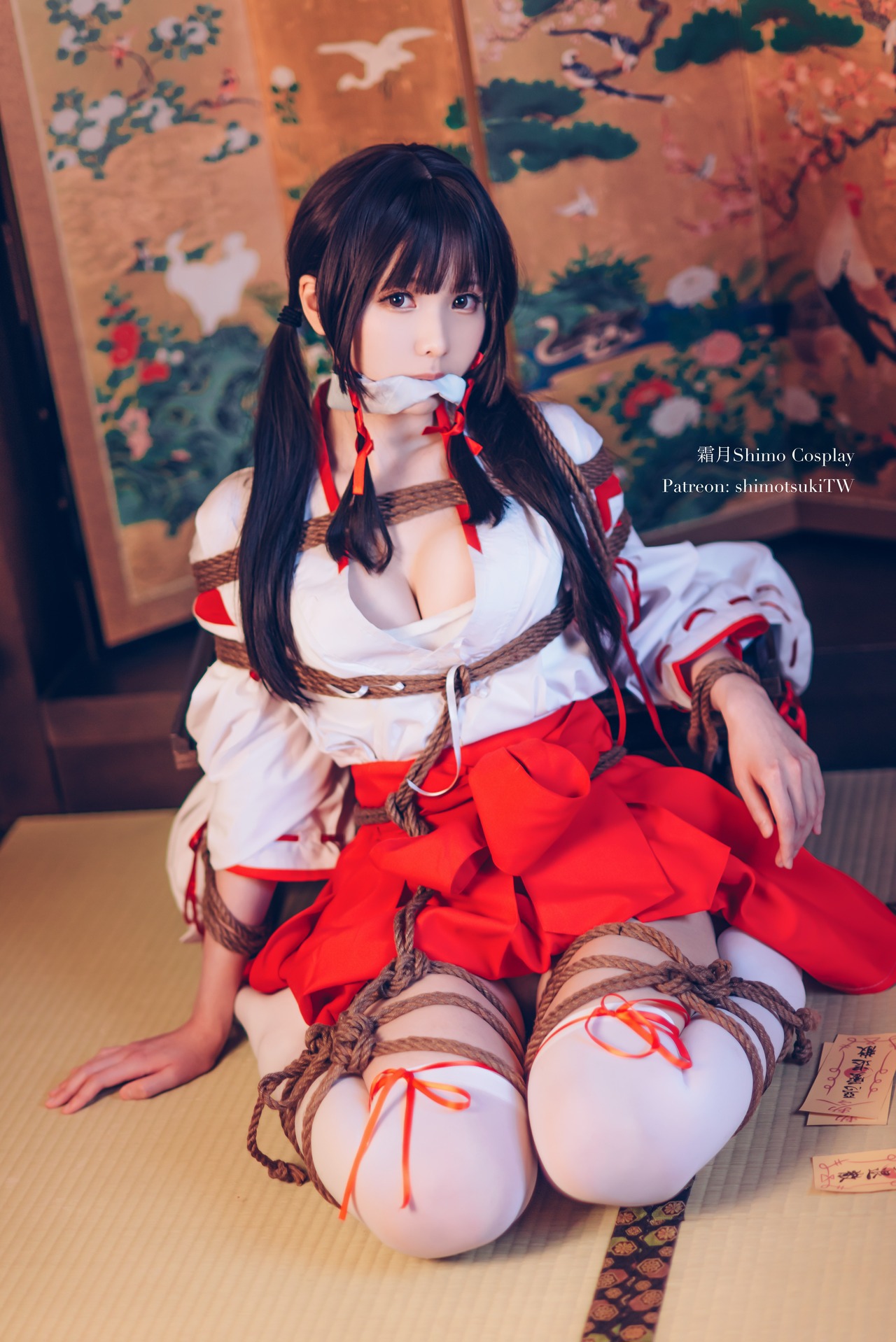 [Shimotsukishimo] Shrine Maiden 捆绑 Miko Bundle