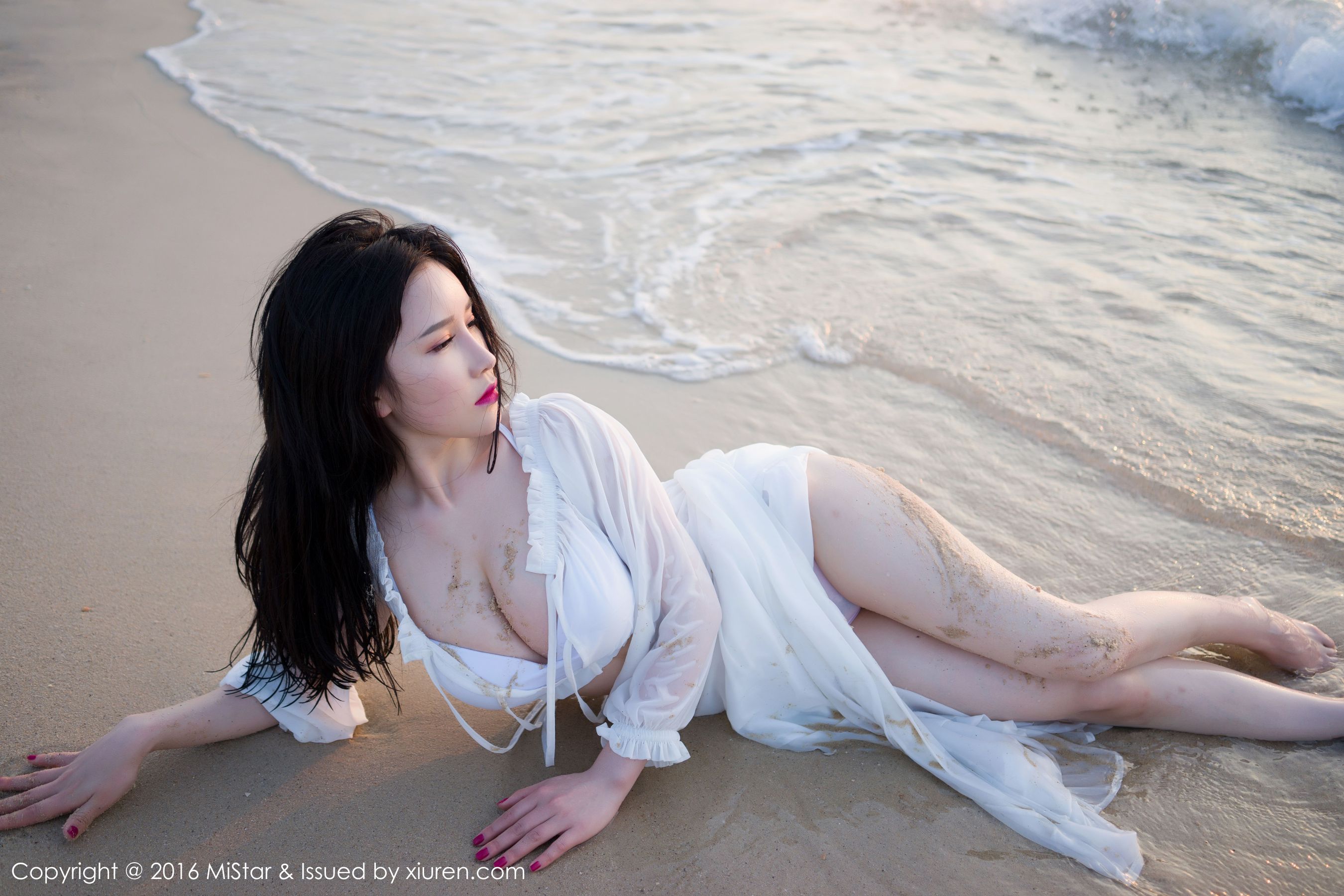 Yu Ji UNA Langkawei Tour beach long skirtswimsuit Meiyan Club Mistar Vol.106