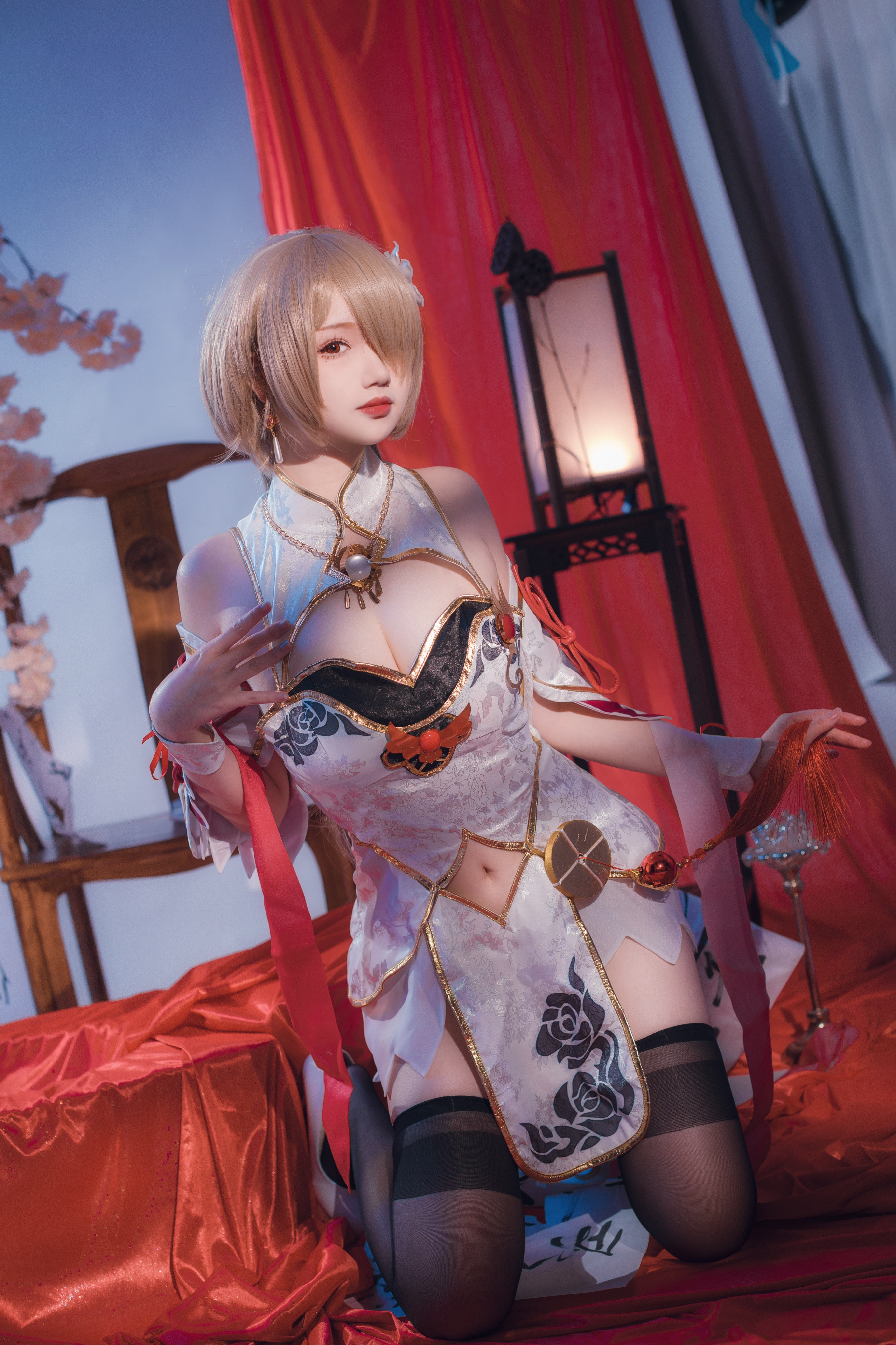 Xueqing Astra Honkai Impact 3 Rita Huanxisha Cheongsam 56P5V