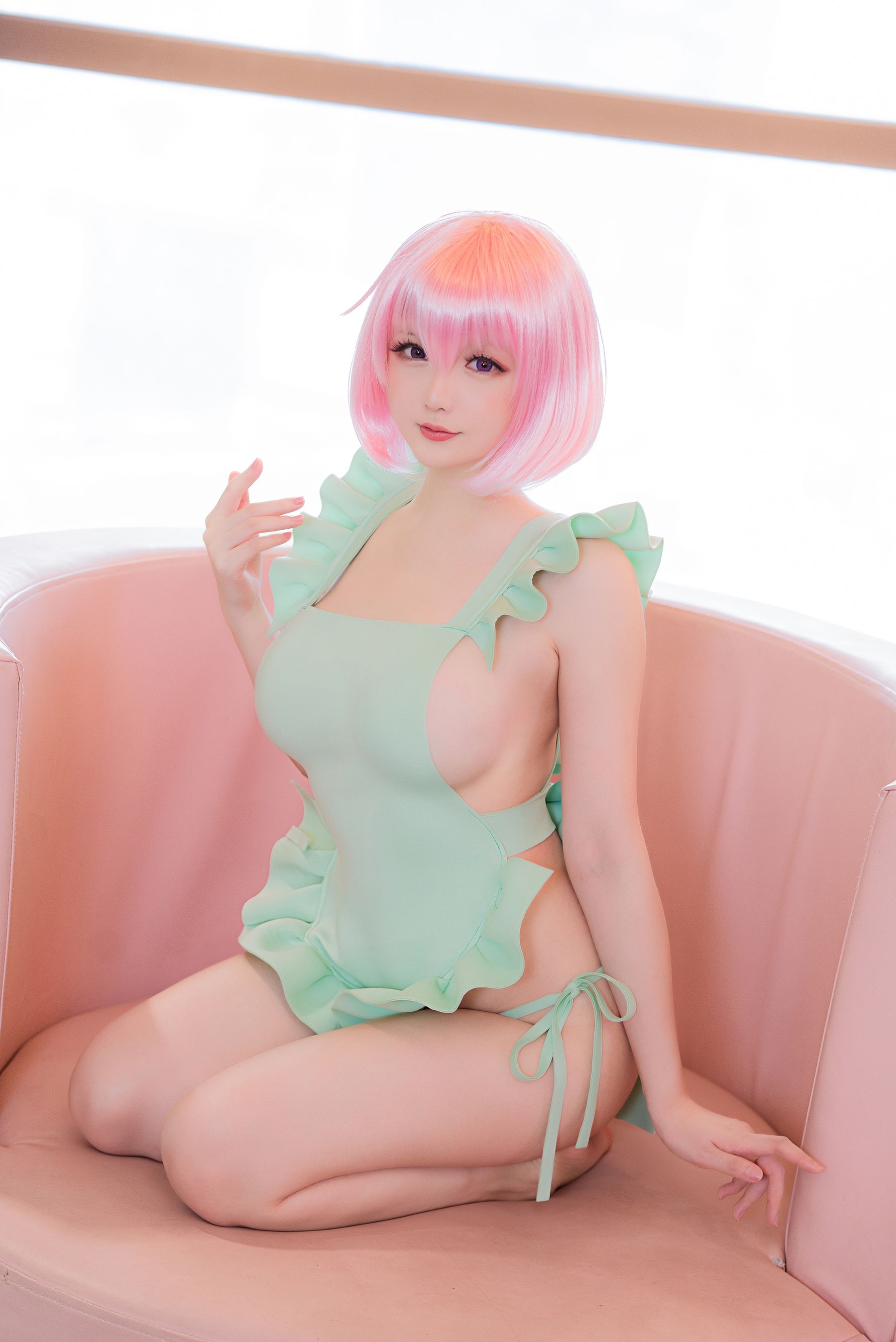 Welfare COS Miss Coser Sister Star Zhi Zhi Zhi -Valentine's Day Dream set group