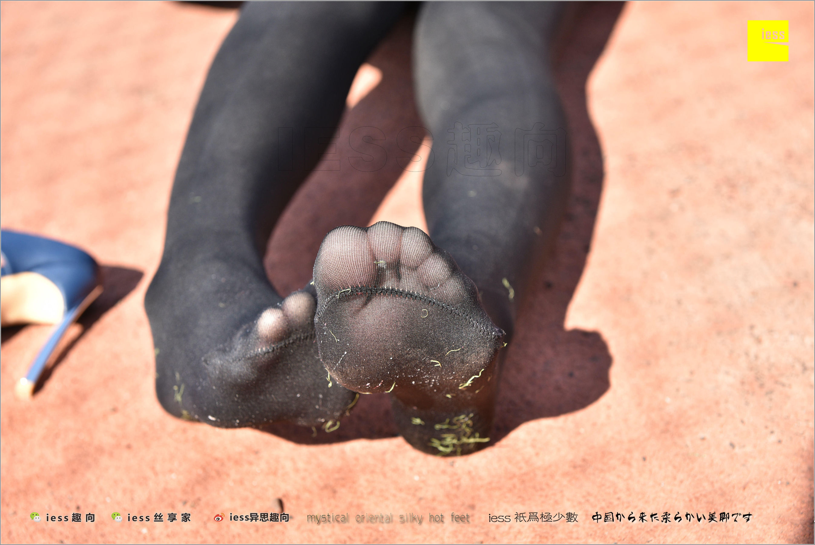 Silk Foot Bento 182 The Thick Black Silk Temptation of Thick Black Silk