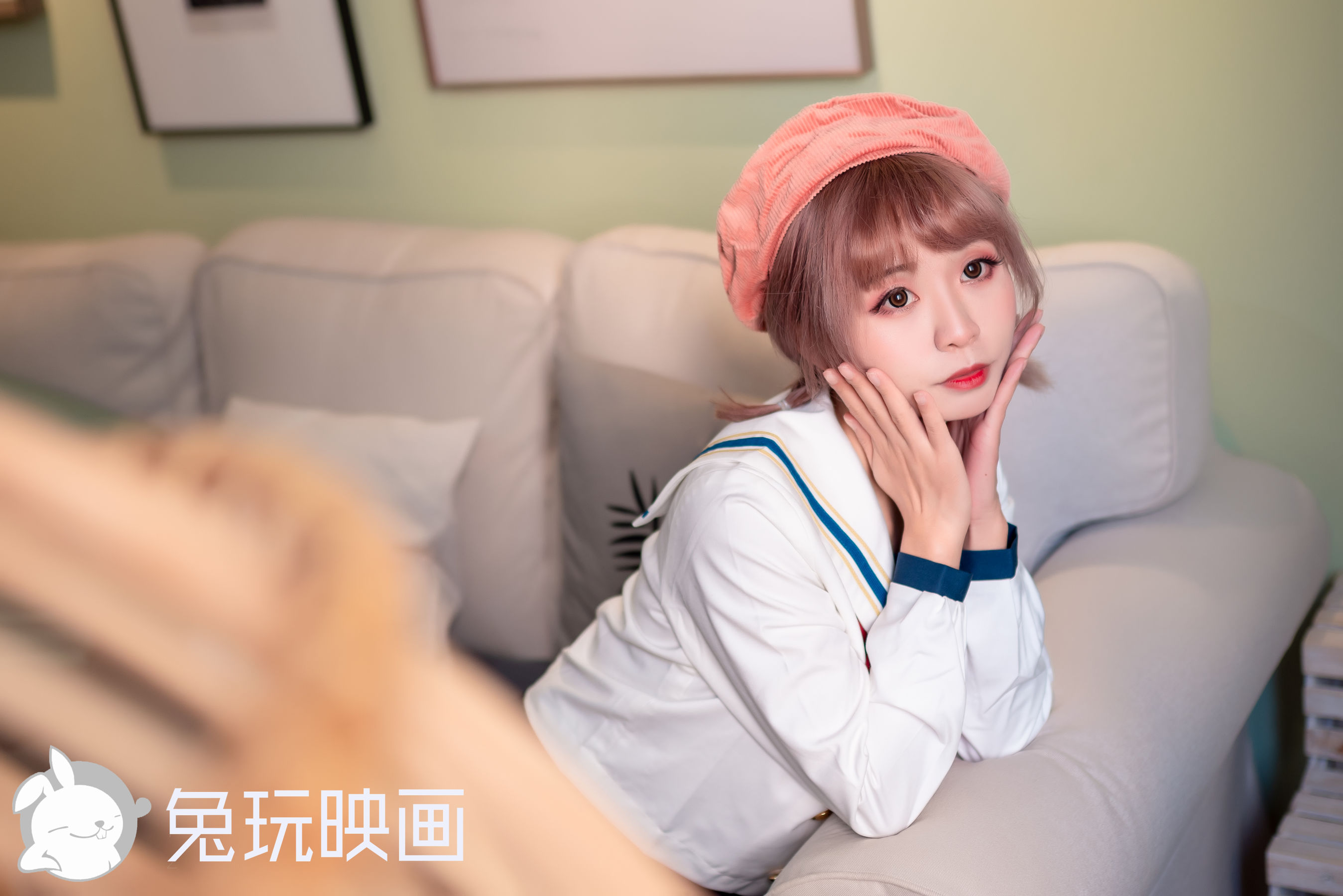 Rabbit Playing -JK Uniform Vol.040 Playful Girl