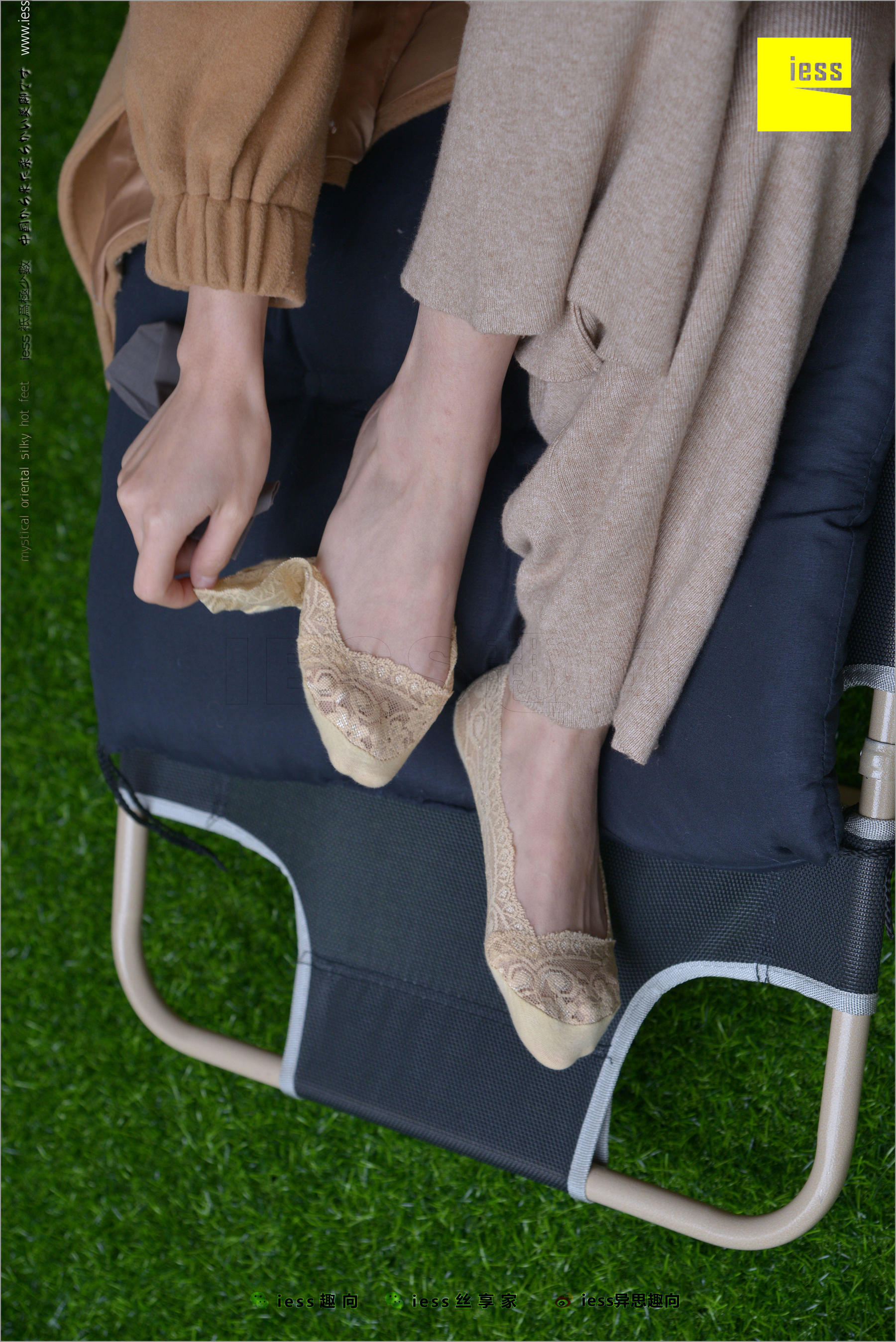 Xiaoyu's Little Feather, Ship socks, short silk and peace shoes streamlined version Different Thoughts to IESS Silk Foot Bento 218