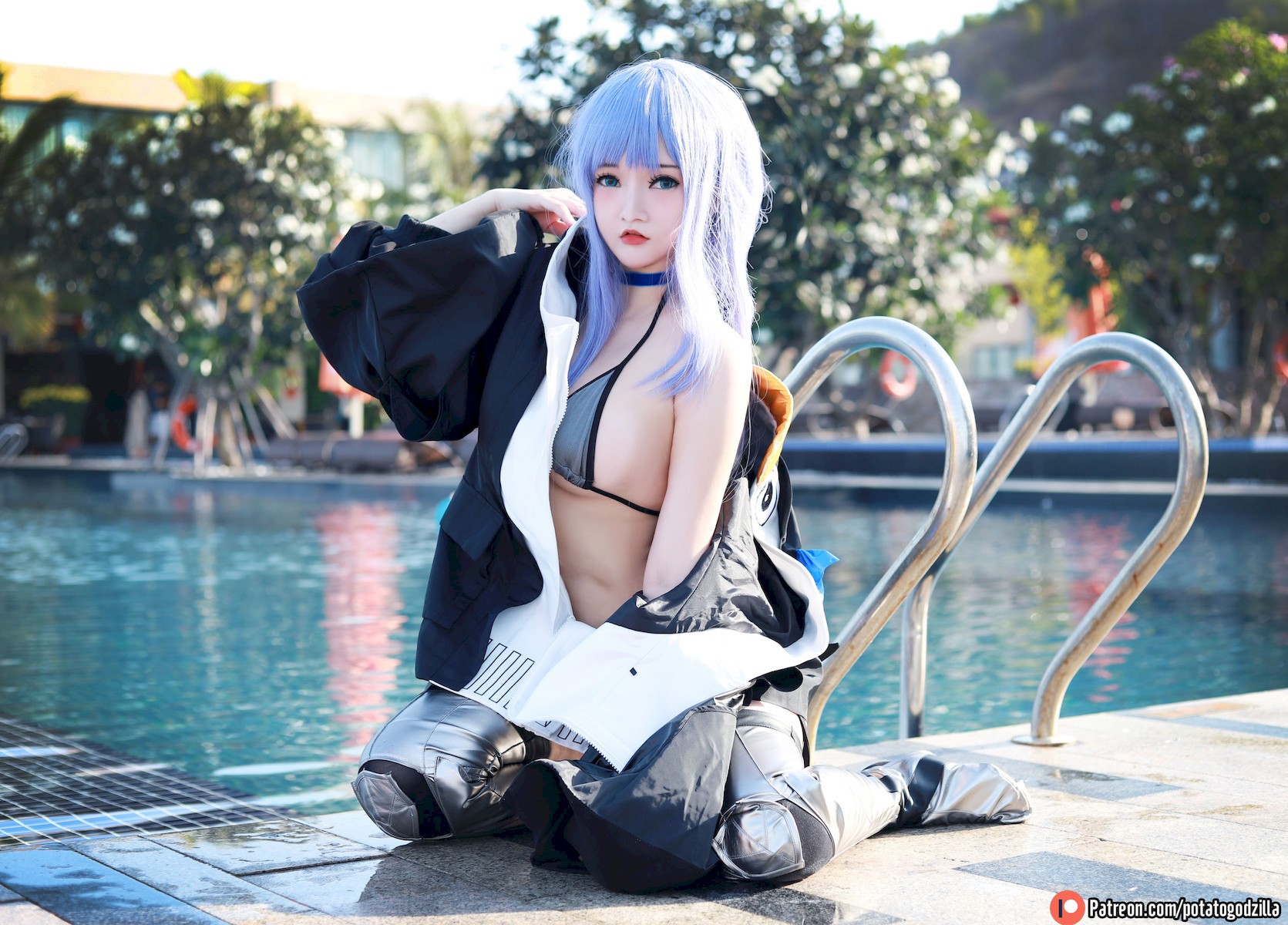 Potato Godzilla Cosplay Swimsuit Melt Lilith