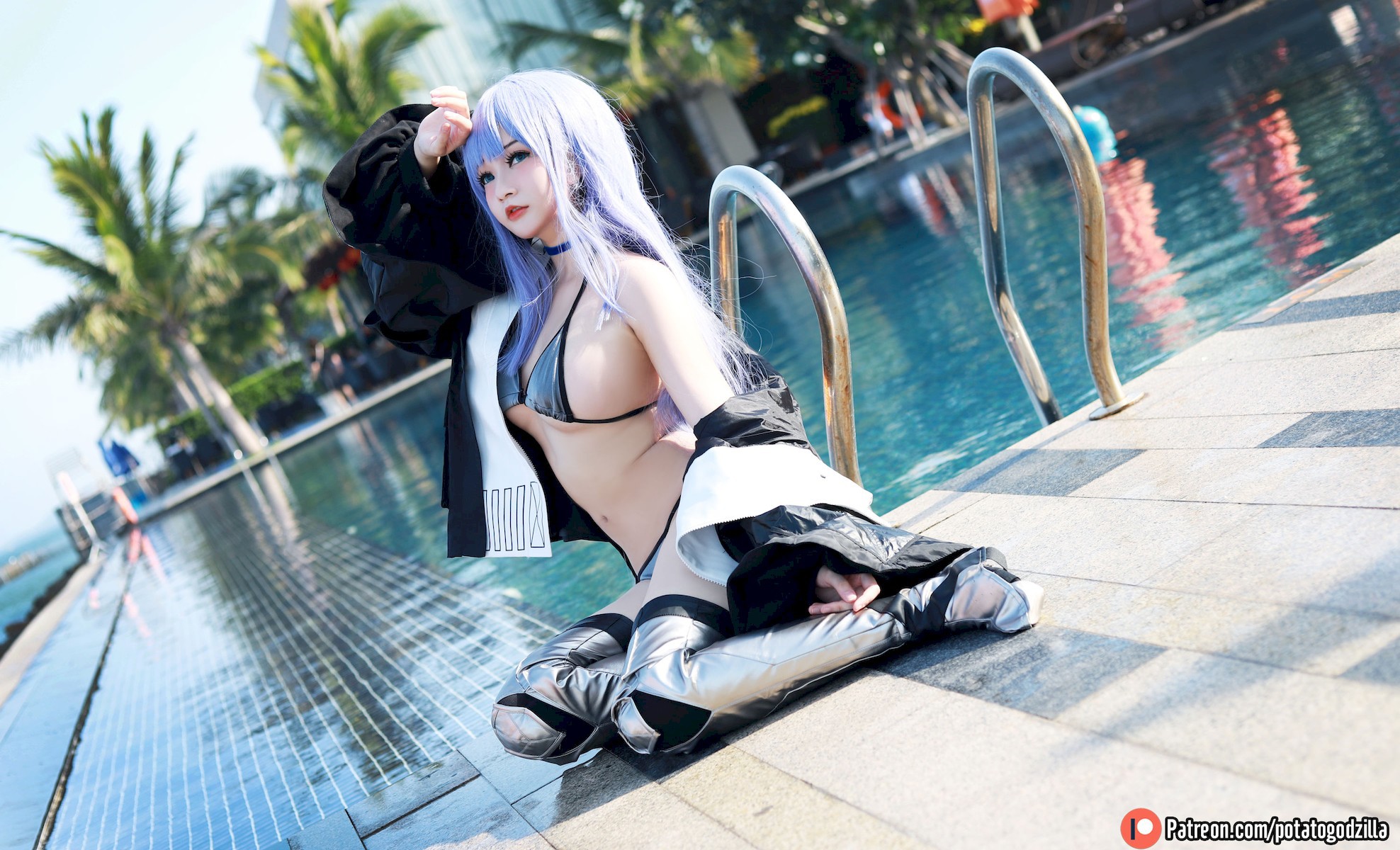 Potato Godzilla Cosplay Swimsuit Melt Lilith