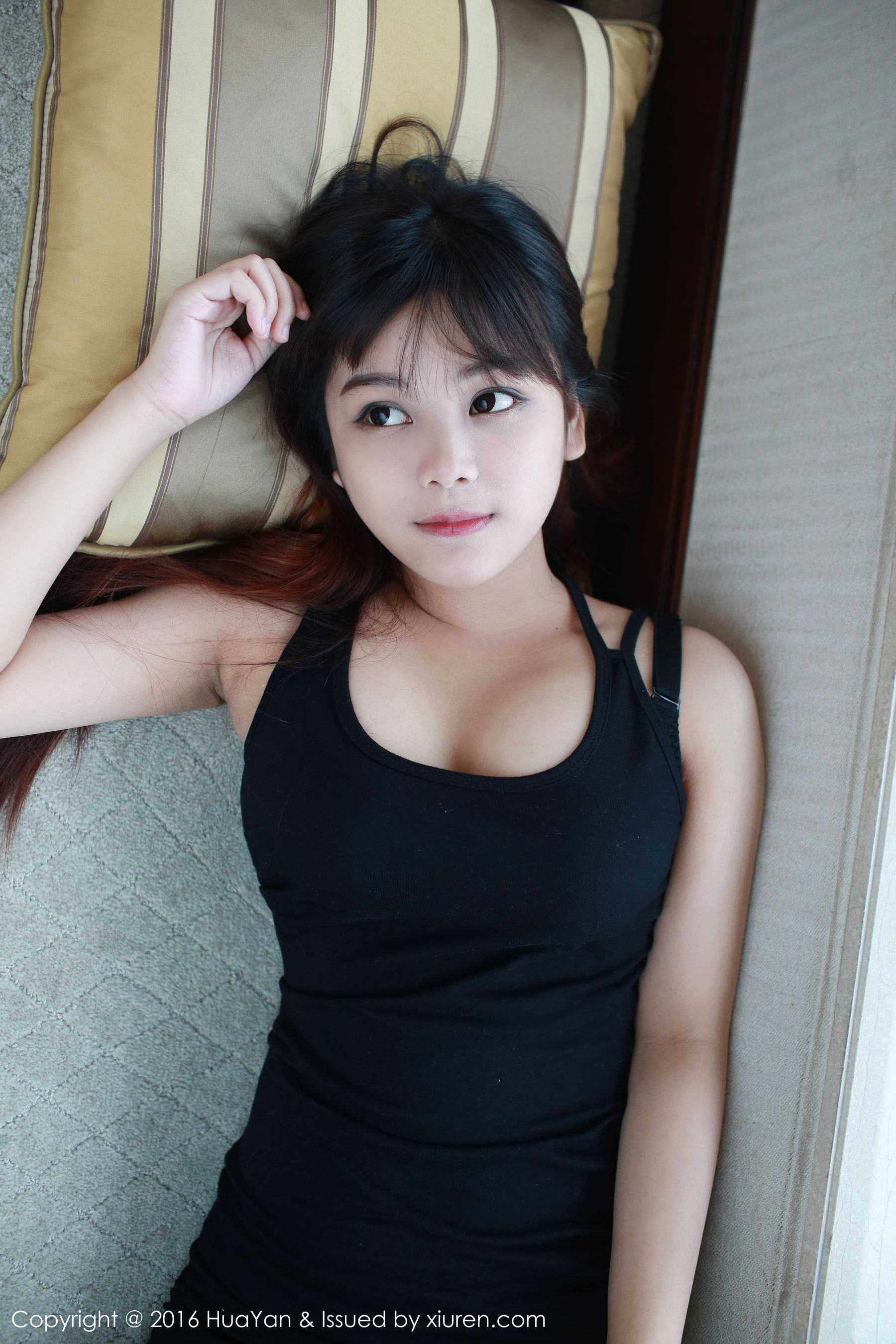 Model Xiaoyue Er's Green Little Girl, Little Fresh Series Hua Yan Huayan Vol.016