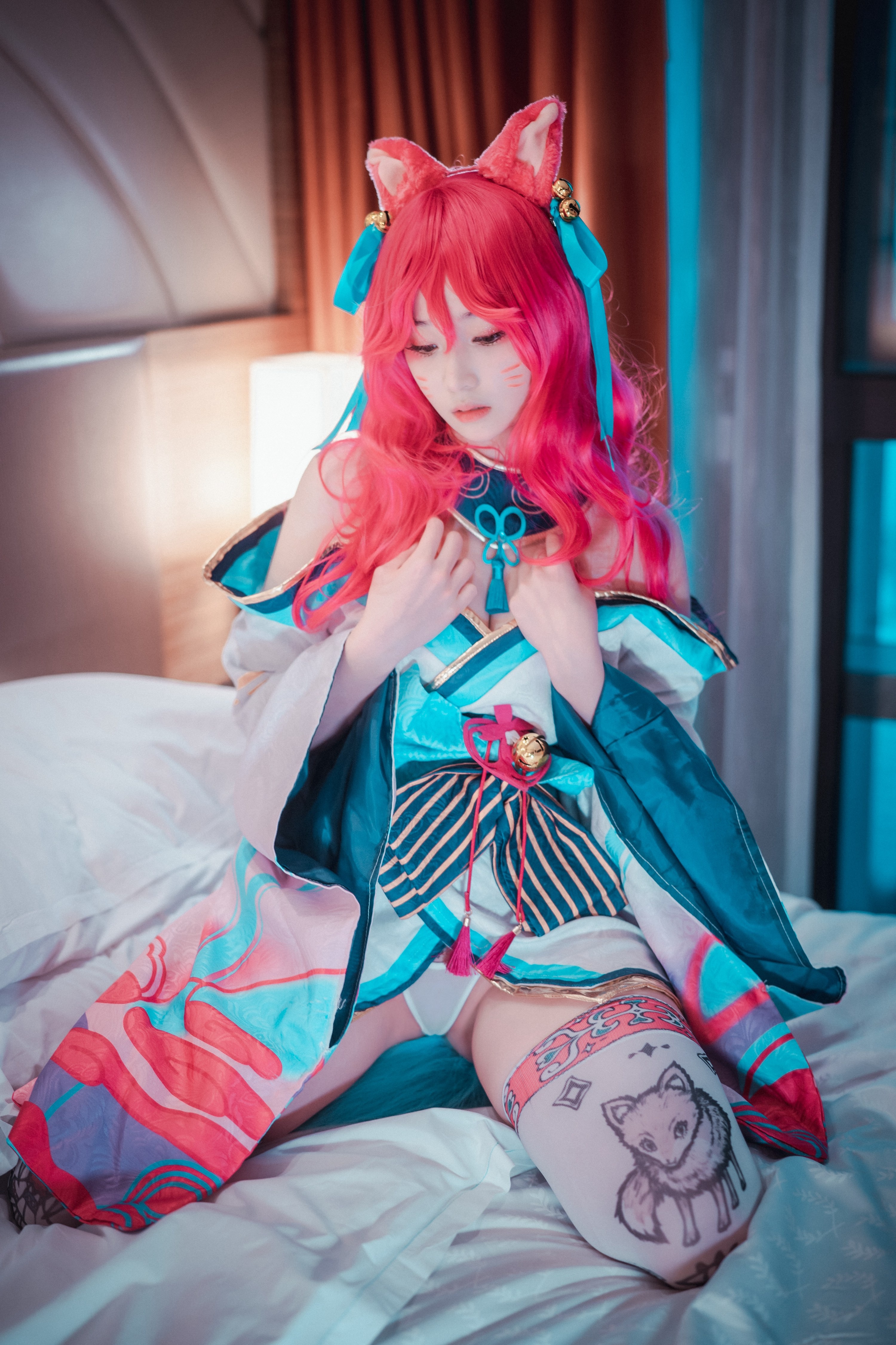 DJAWA Photo – Bambi (밤비) : “Spirit Blossom Ahri (League of Legends)” 145P