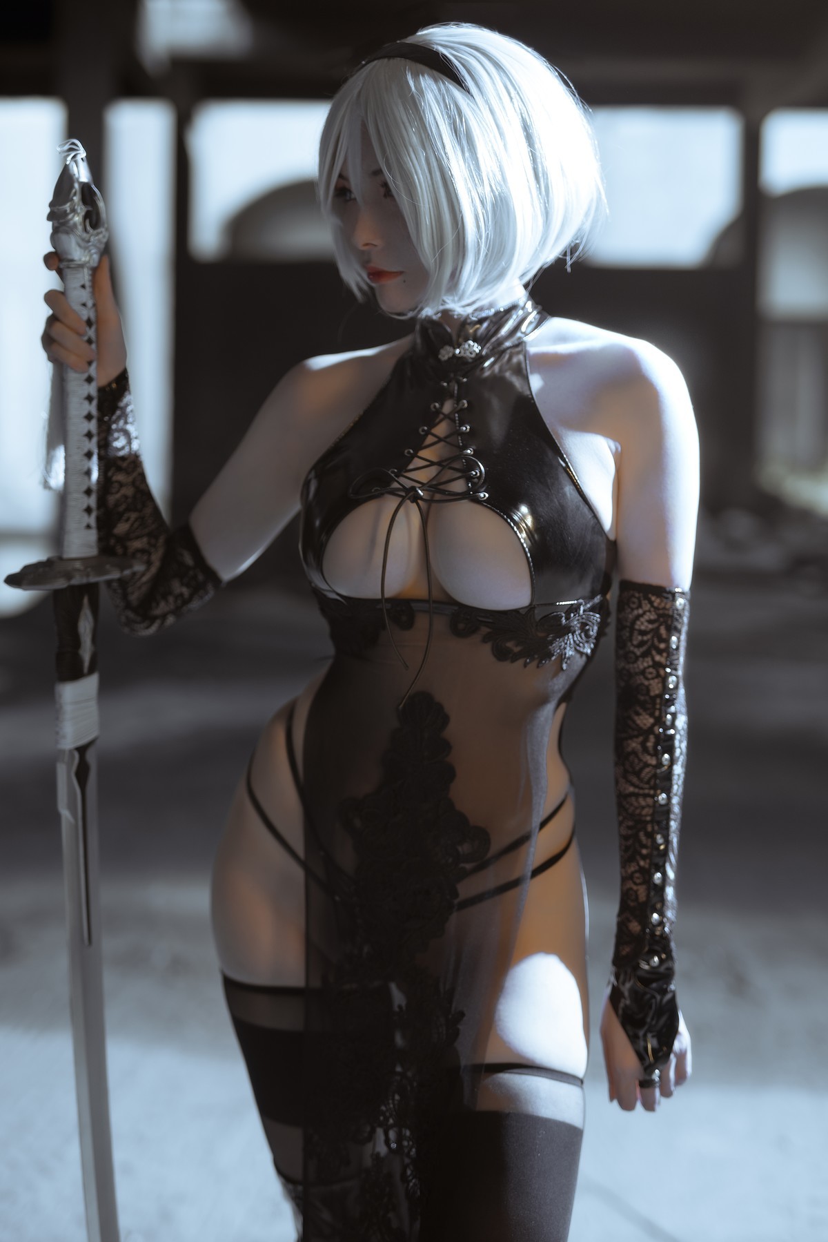 Natsukoakiakiaki Cosplay 2B NieR Automata