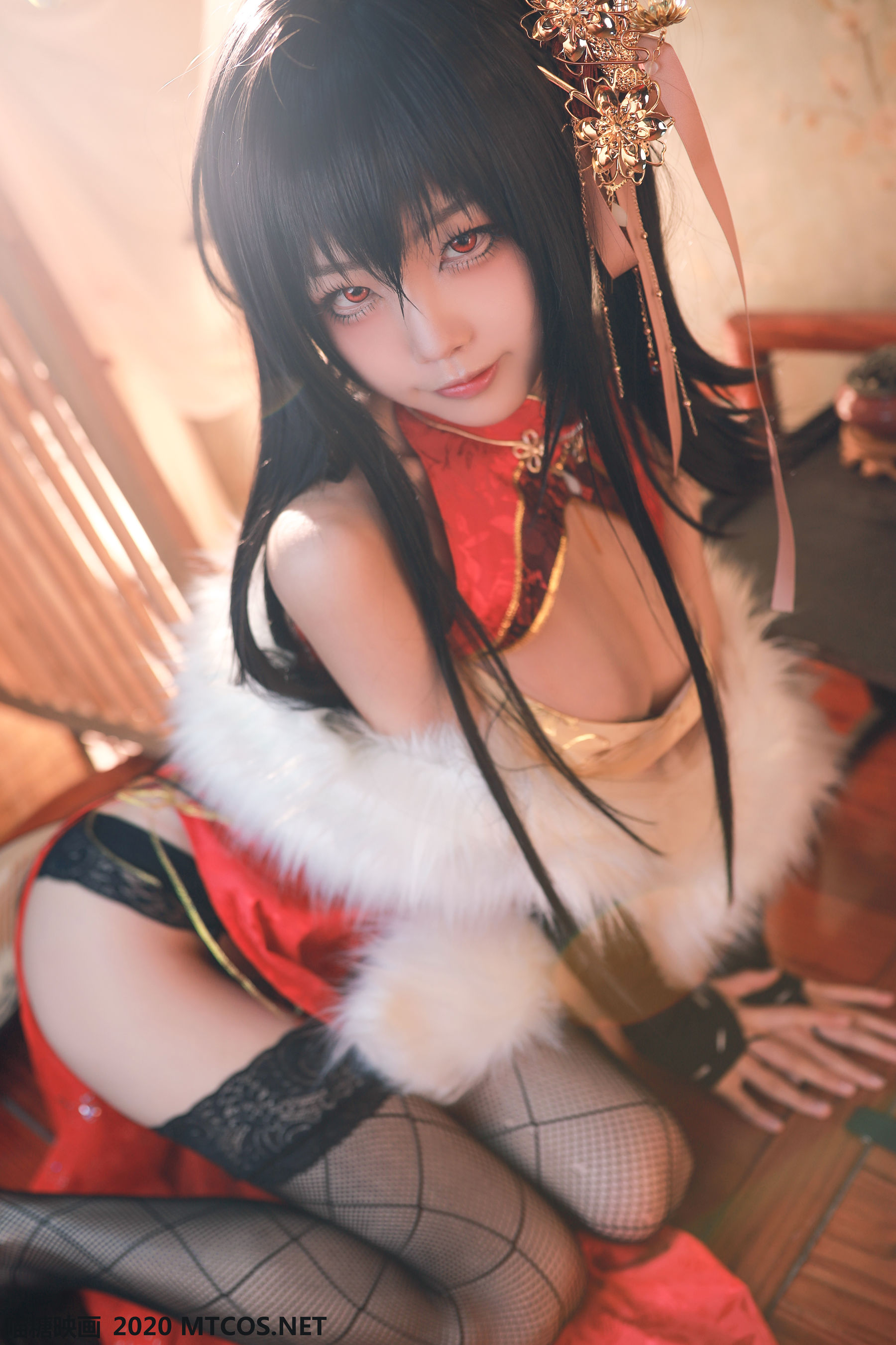 Meow Sugar Painting HML.004 Shuimiao Aqua Shuimiao Dafeng Cheongsam Cheongsam