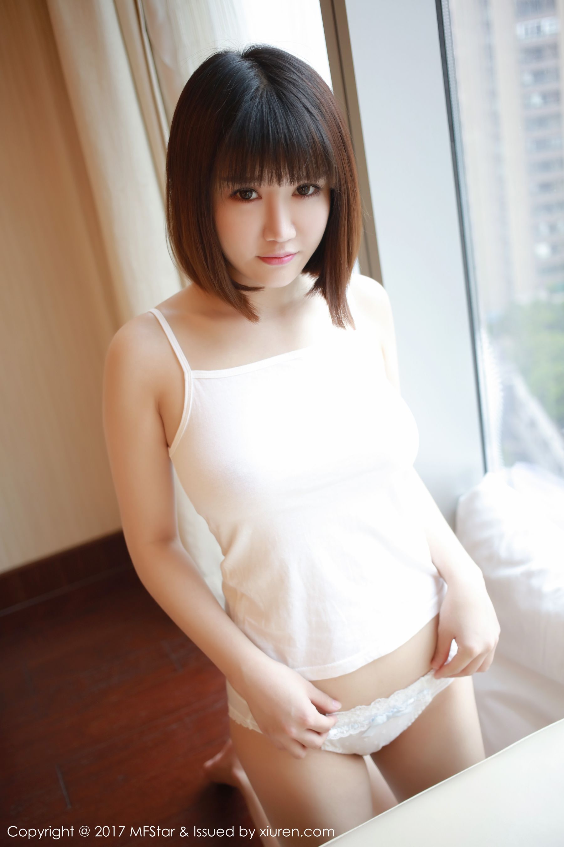 K8 Ao Jiao Meng Meng vivian Seductive Small Vest Model Academy MFStar Vol.102