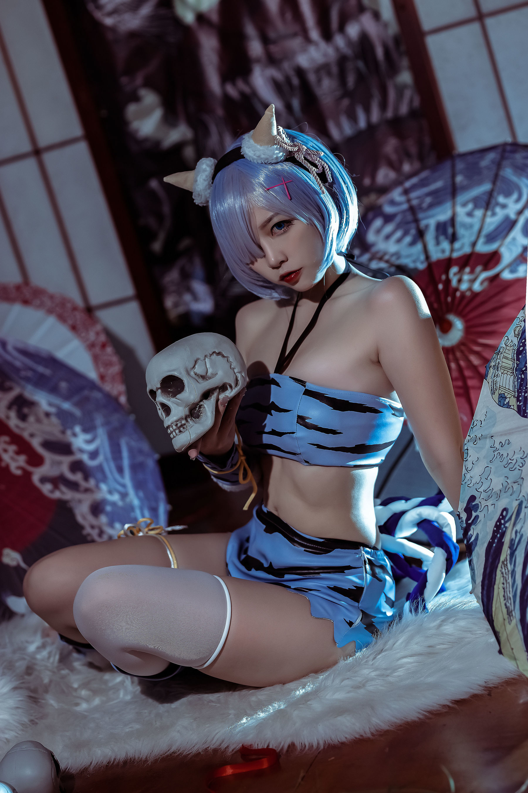 Net Red Coser Photo Popular COSER Erzuo Nisa -Rim Summer Ghost Clothing