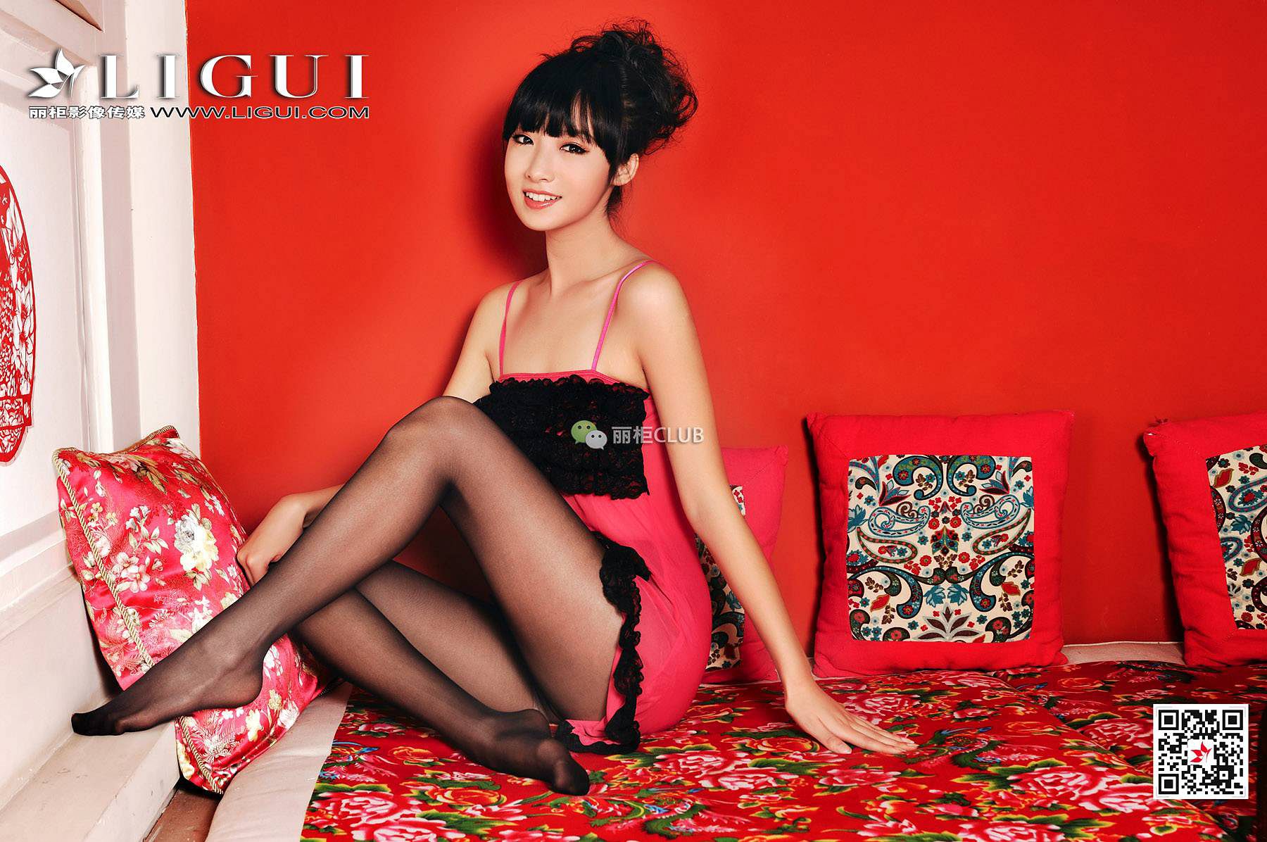 Leg Model Liu Tao Classical Meisi Li Cabinel Ligui Stockings Beautiful Legs