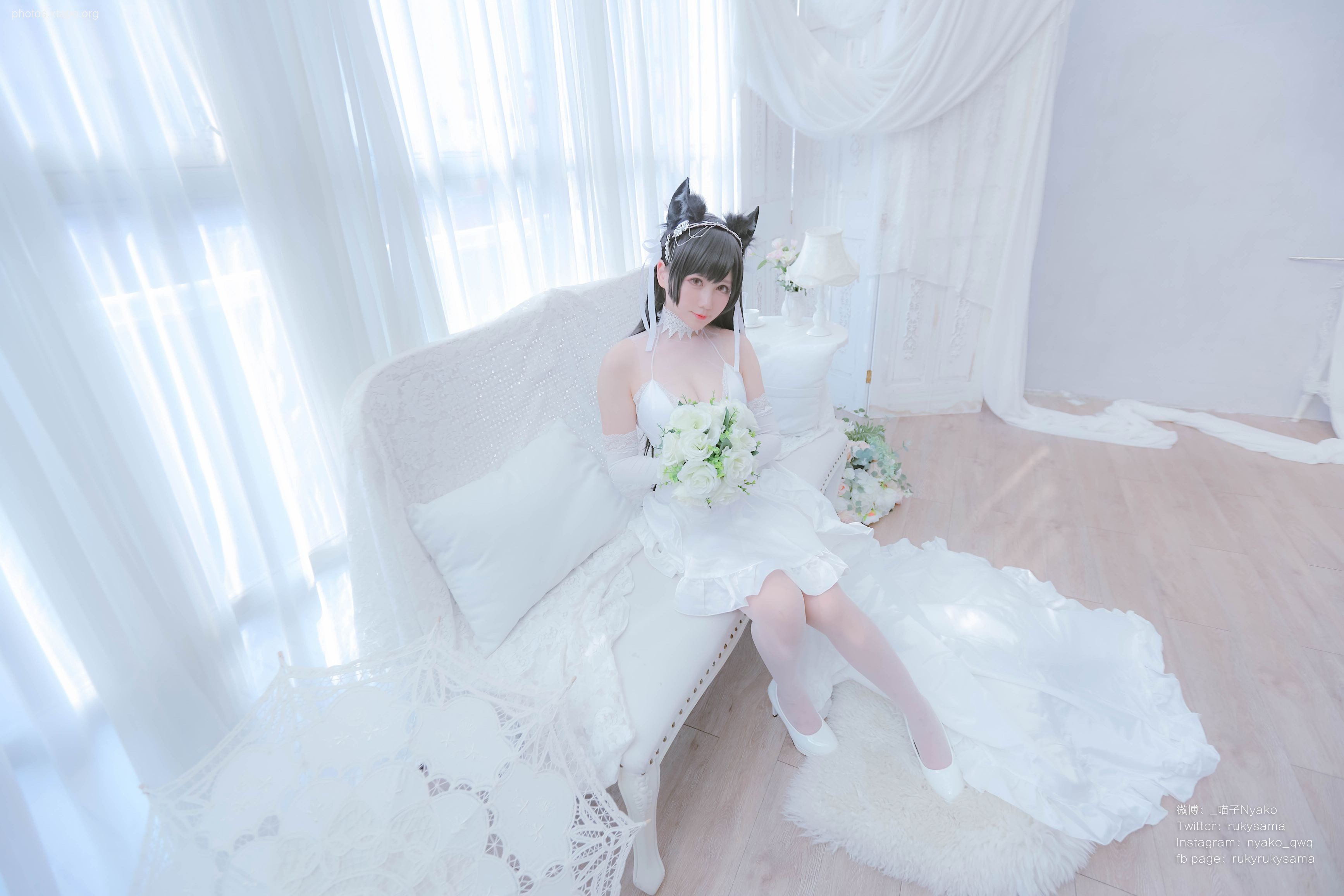 Nyako Atago Wedding Dress (62P177MB)