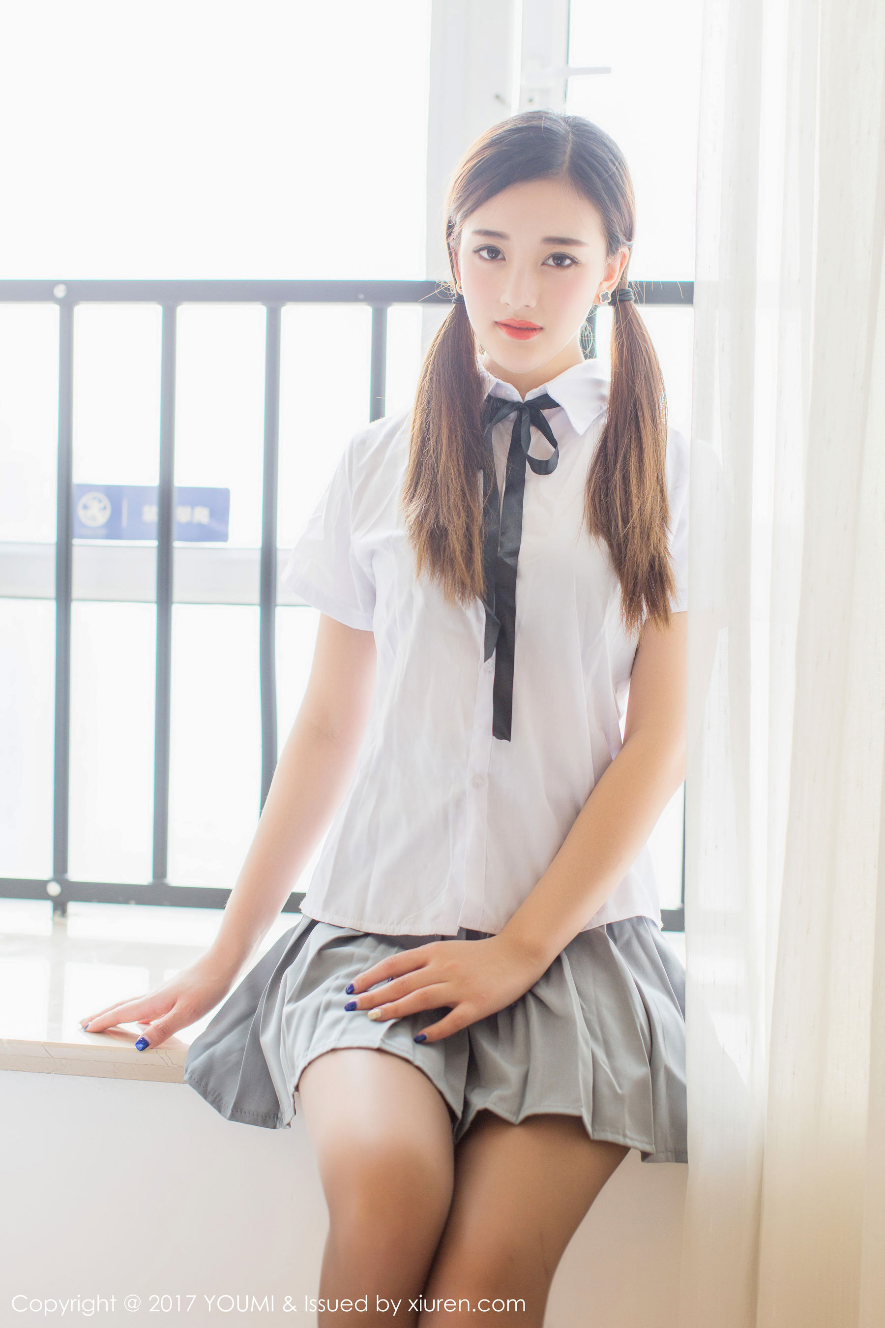 Nana Tina Black Silk OL TemptationStudent Clothing You Mihui Youmi Vol.087