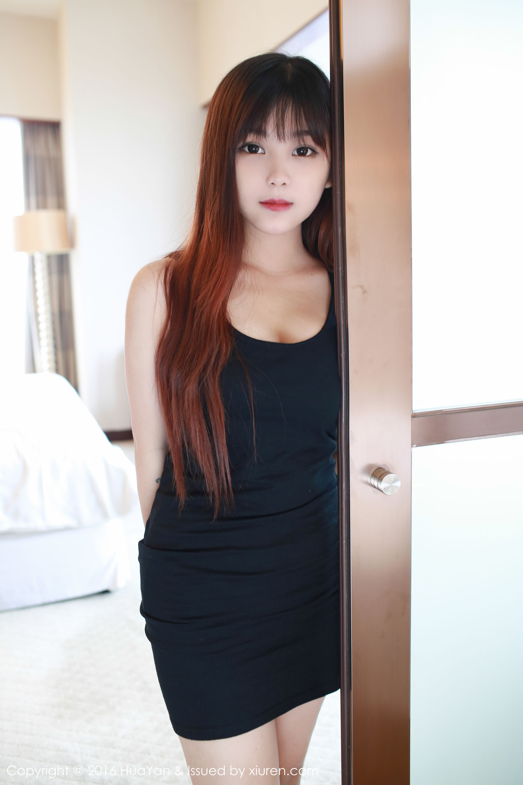 Model Xiaoyue Er's Green Little Girl, Little Fresh Series Hua Yan Huayan Vol.016