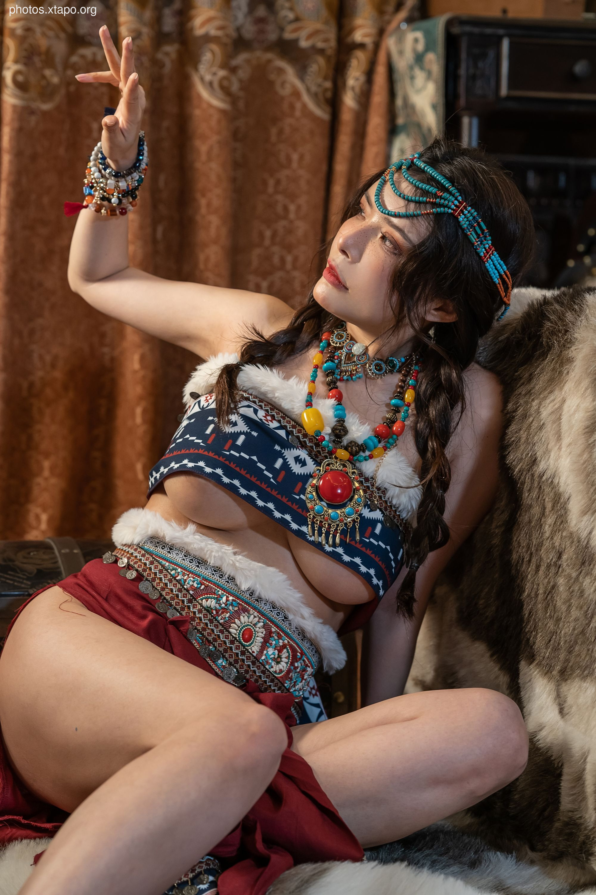 Autumn and Corgi (Xia Xiaoqiu Qiuqiu) -The freckles girl 34P -465MB