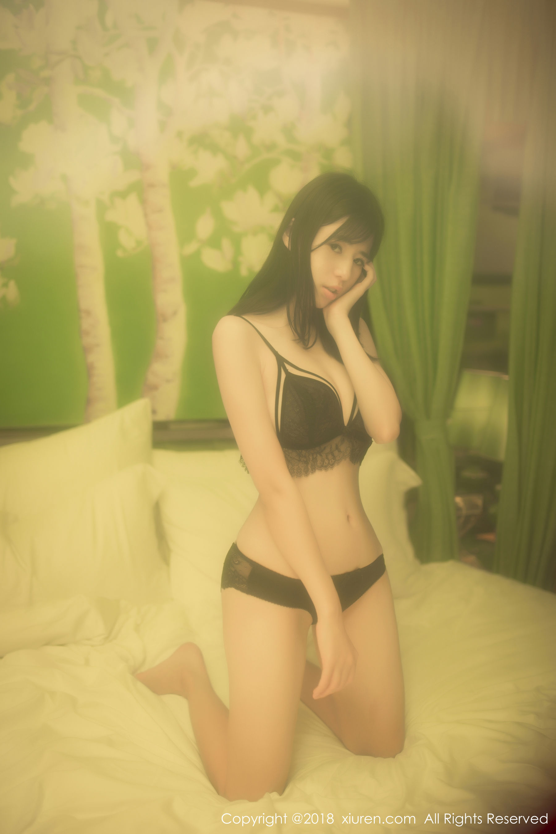 Model Ai Li Li Li Li Li Li Li Li Fresh Beautiful Legs and Private Underwear Charm Xiuren No. 1026