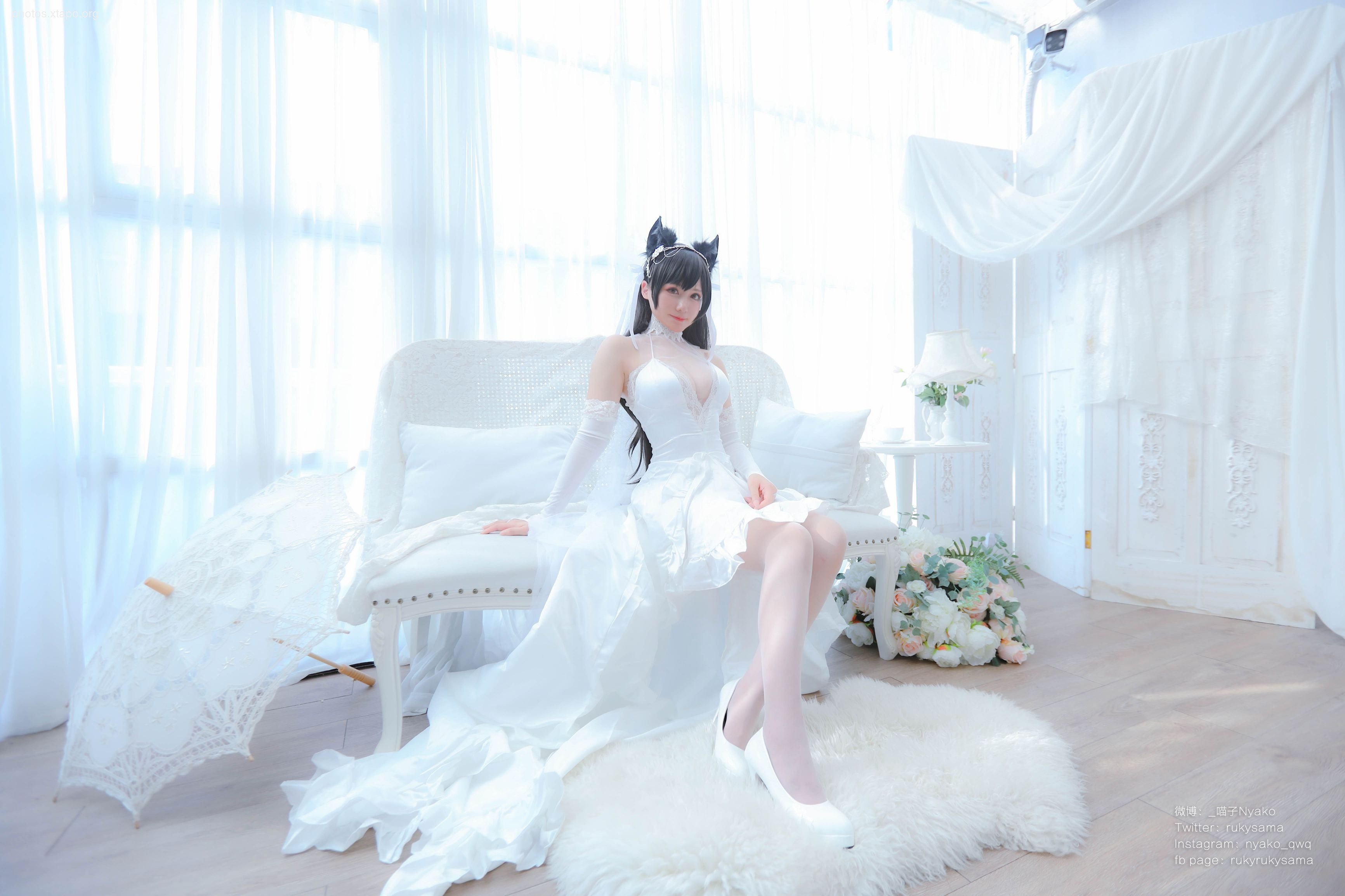 Nyako Atago Wedding Dress (62P177MB)