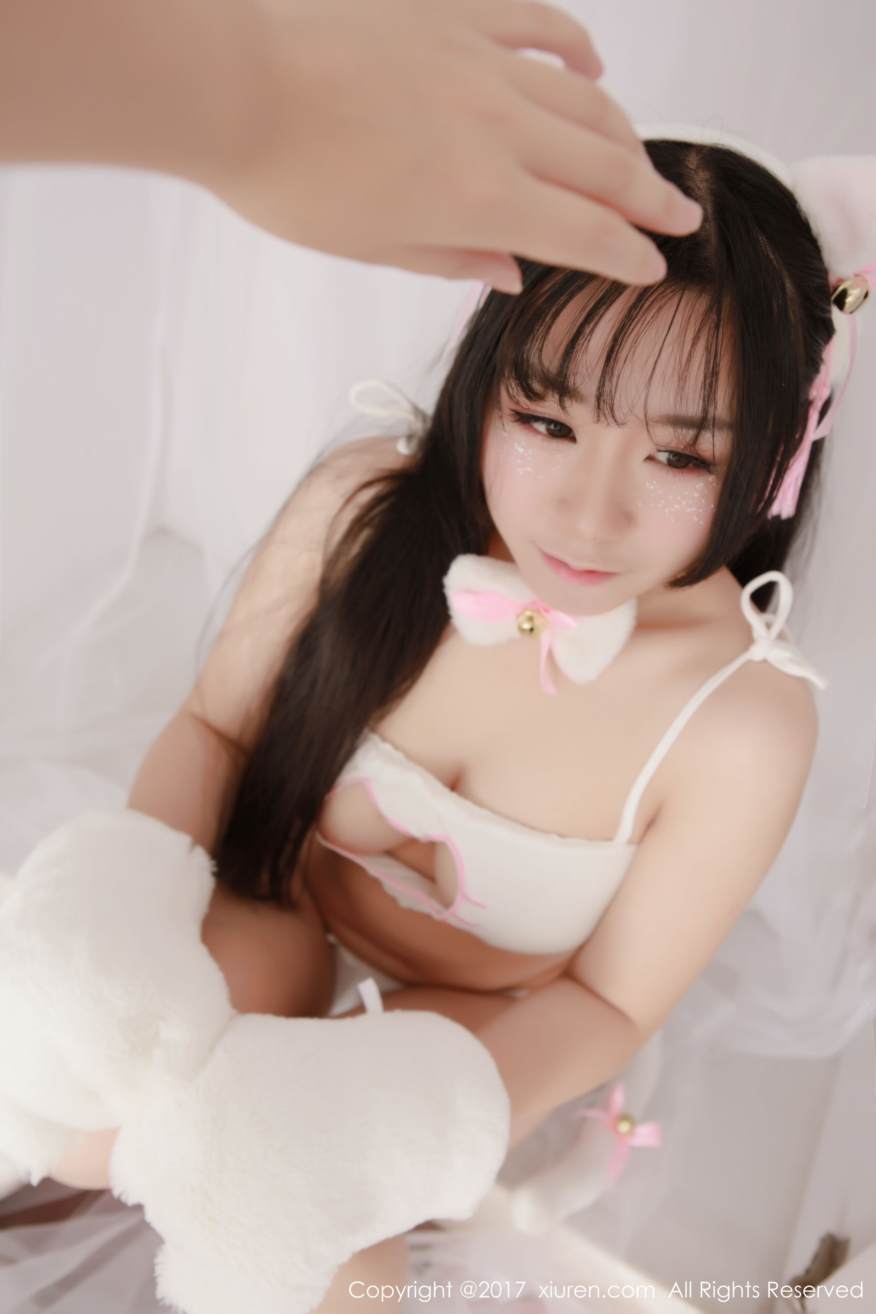 Vi vegetables Pure and Cute Girl with Cat Ears and Tails Xiuren Xiuren No.753