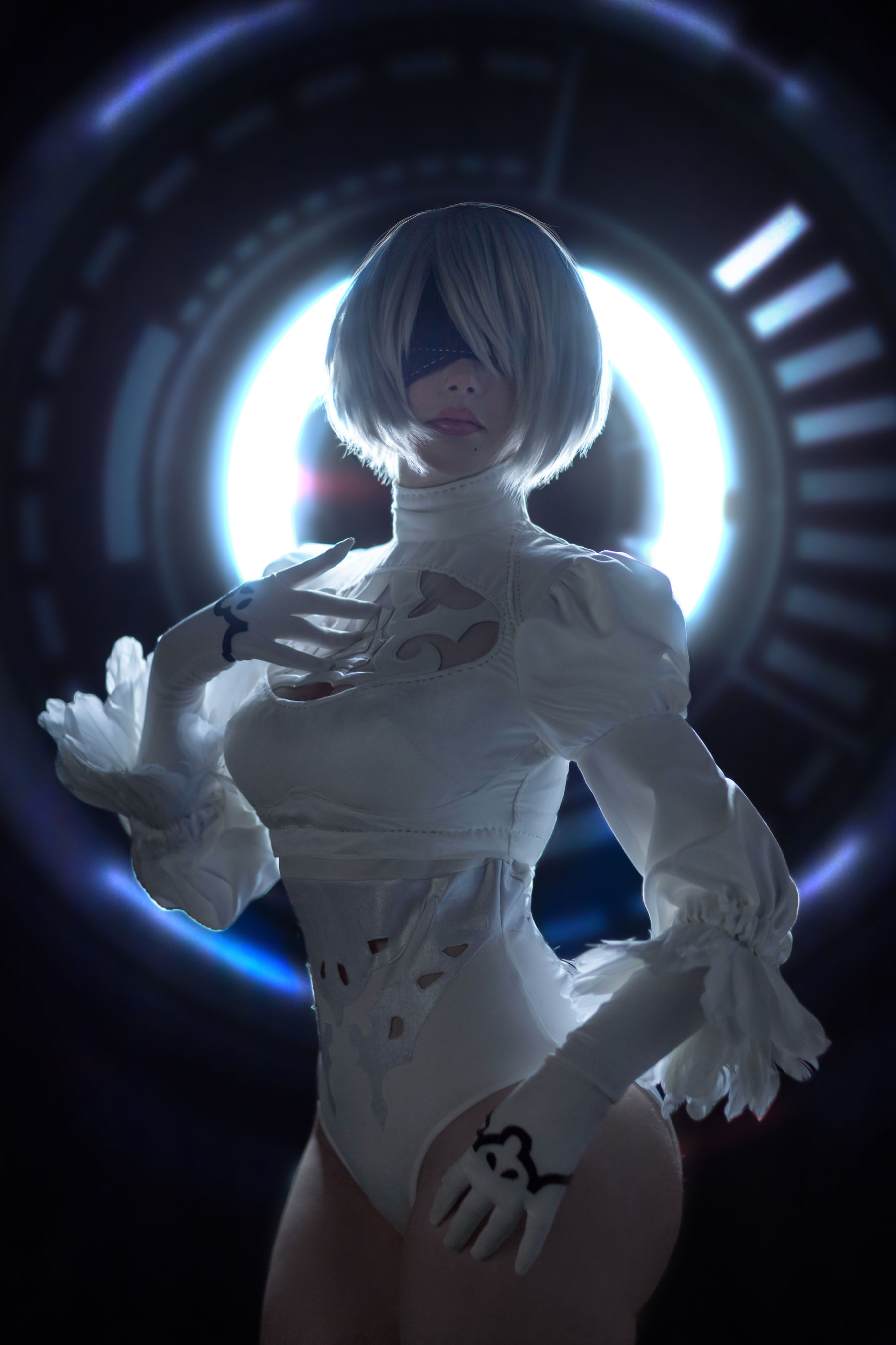 COS Welfare Foreign Beauty Sayathefox -2B White Dress