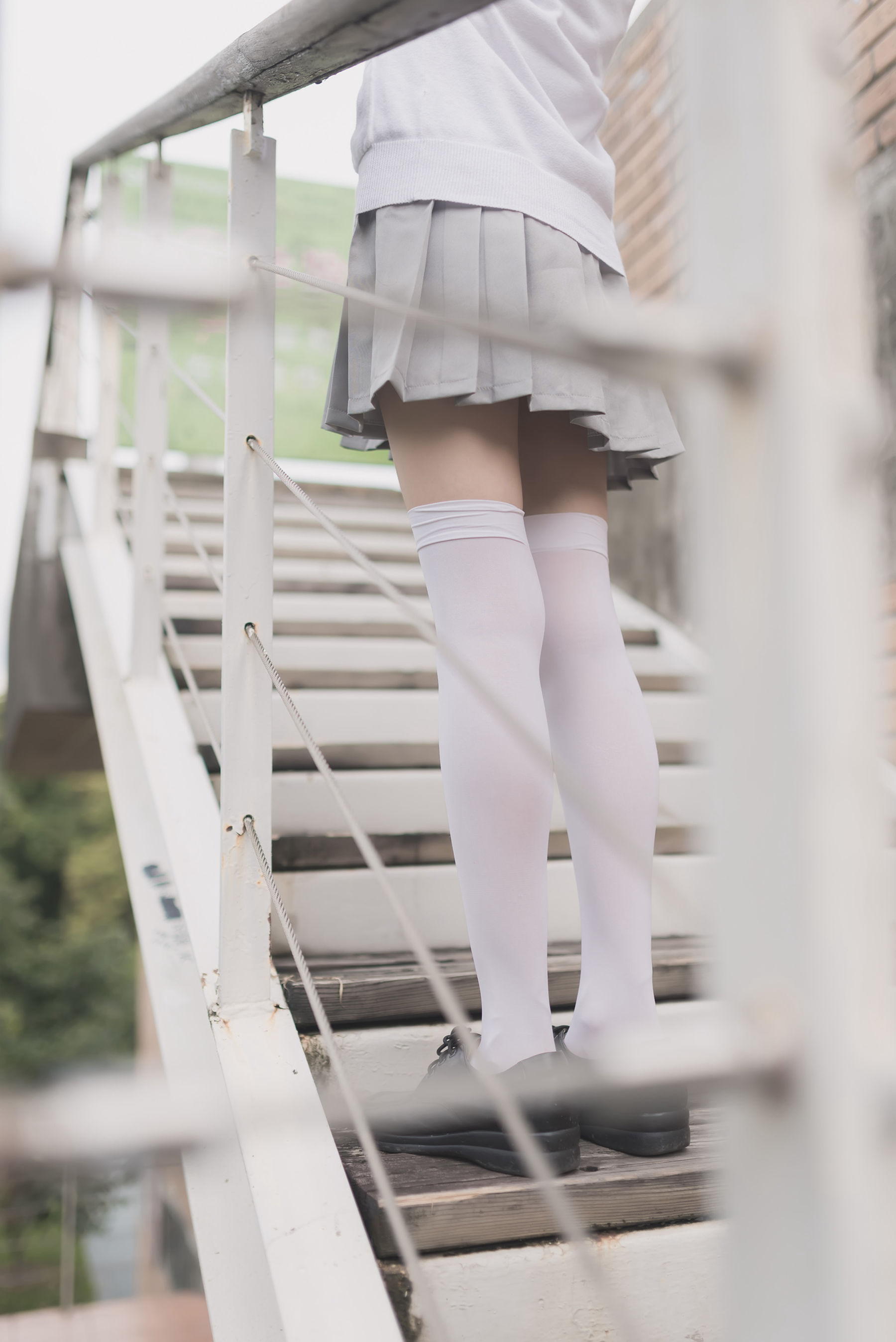 Field of Wind No.144 JK girls outdoor extreme temptation