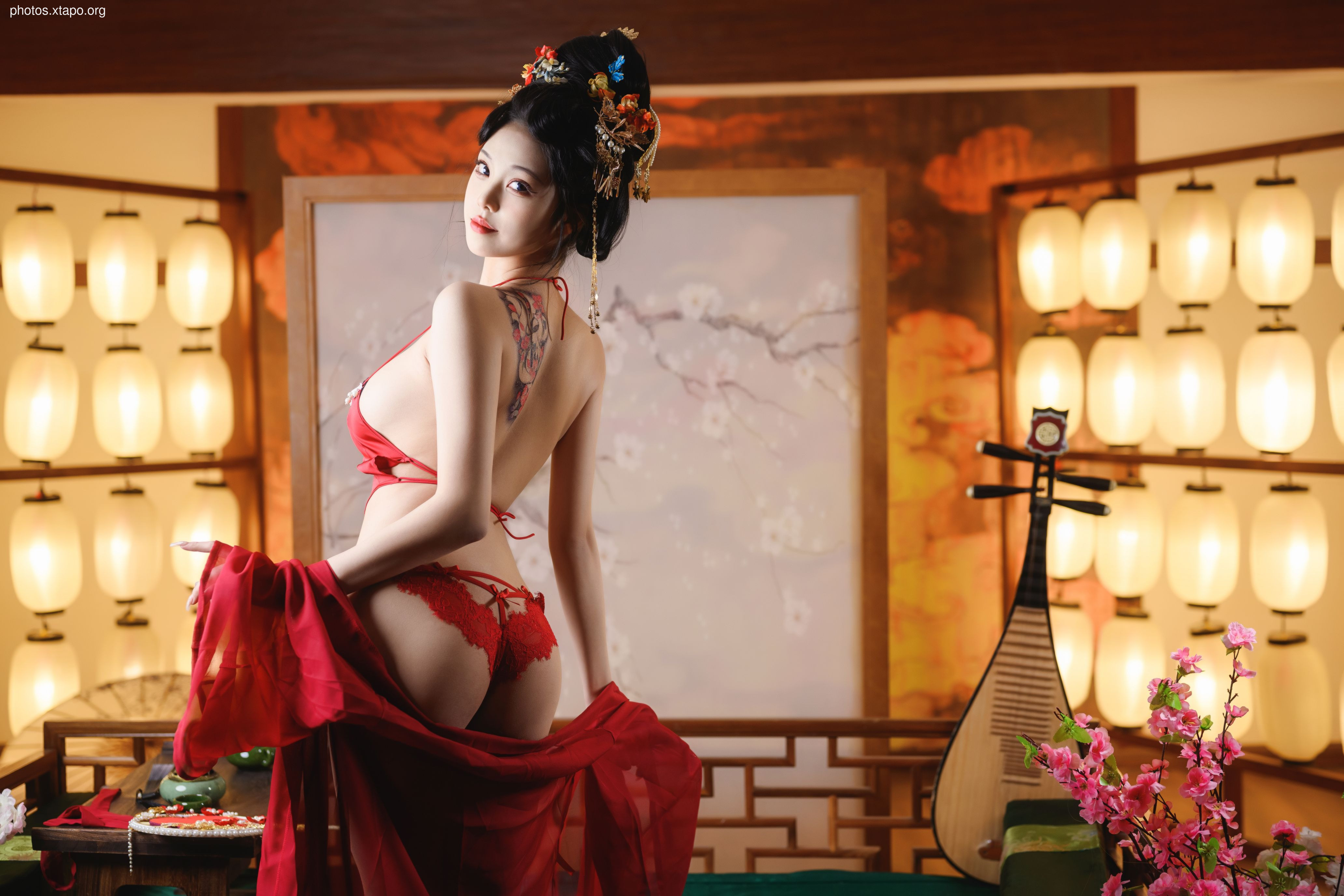 Honey juice cat Qiu Tang Palace Night Banquet 61P1V