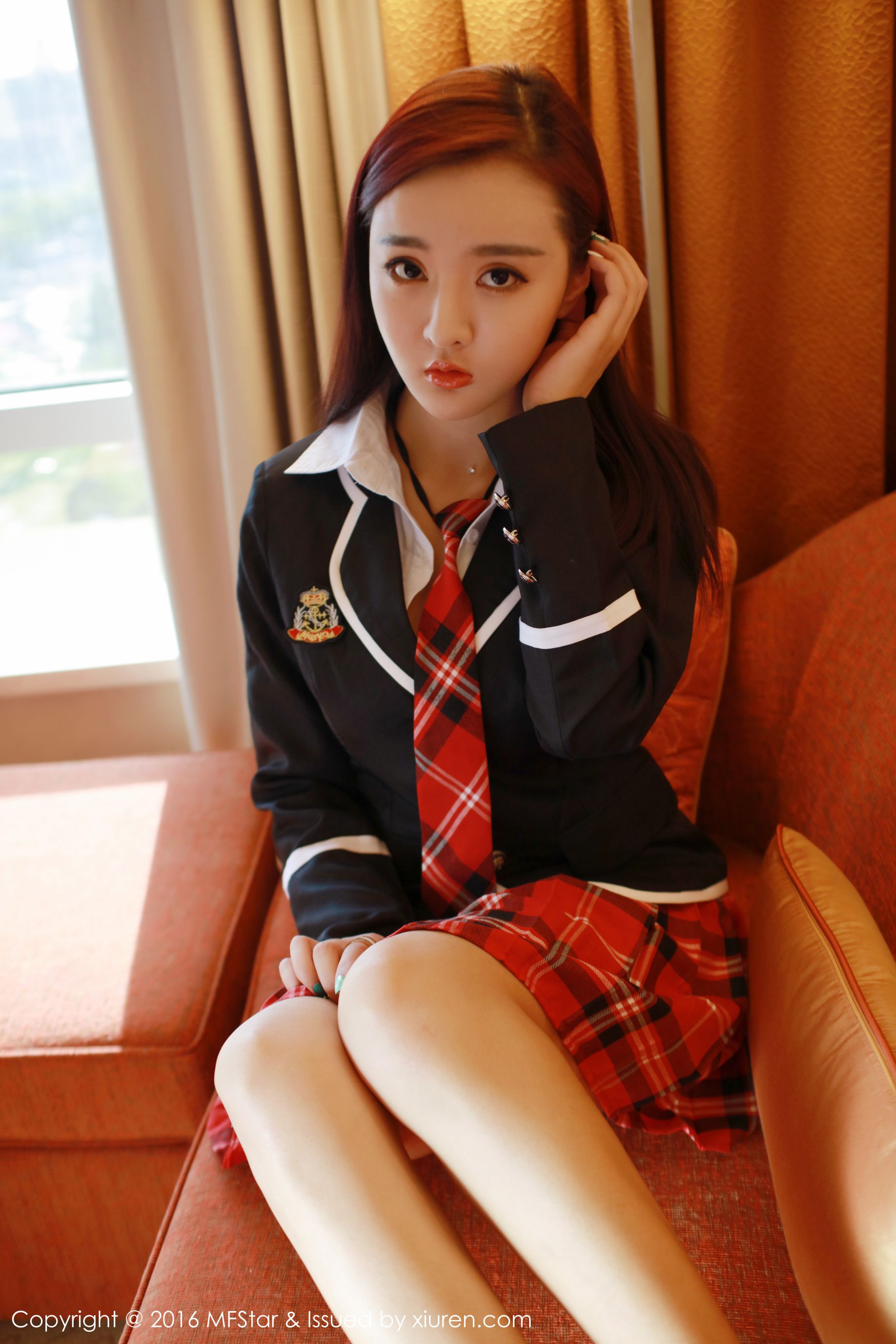 Jiajia JIAJIA The Temptation of Uniforms Uniforms Model College MFSTAR VOL.075