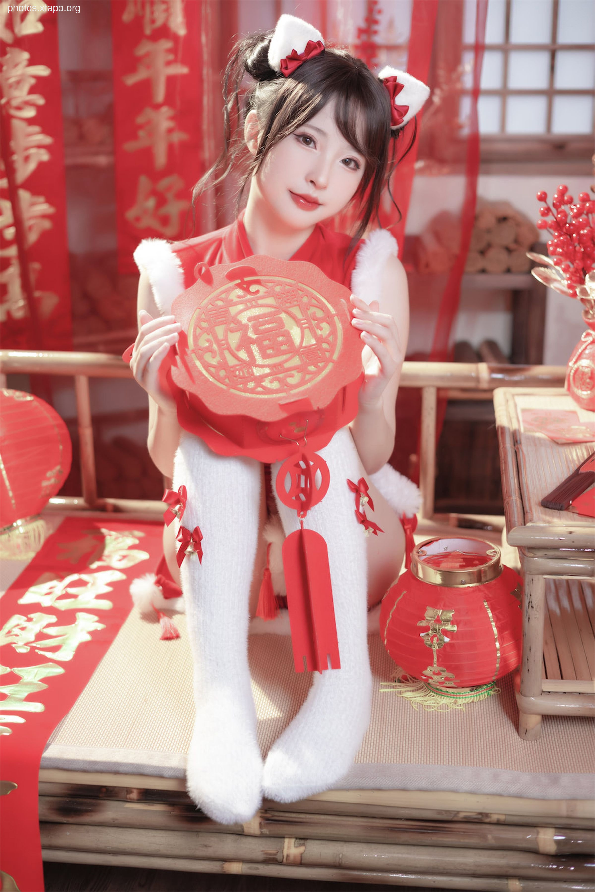 Shimizuya 2023 New Year Cheongsam 77P-770MB