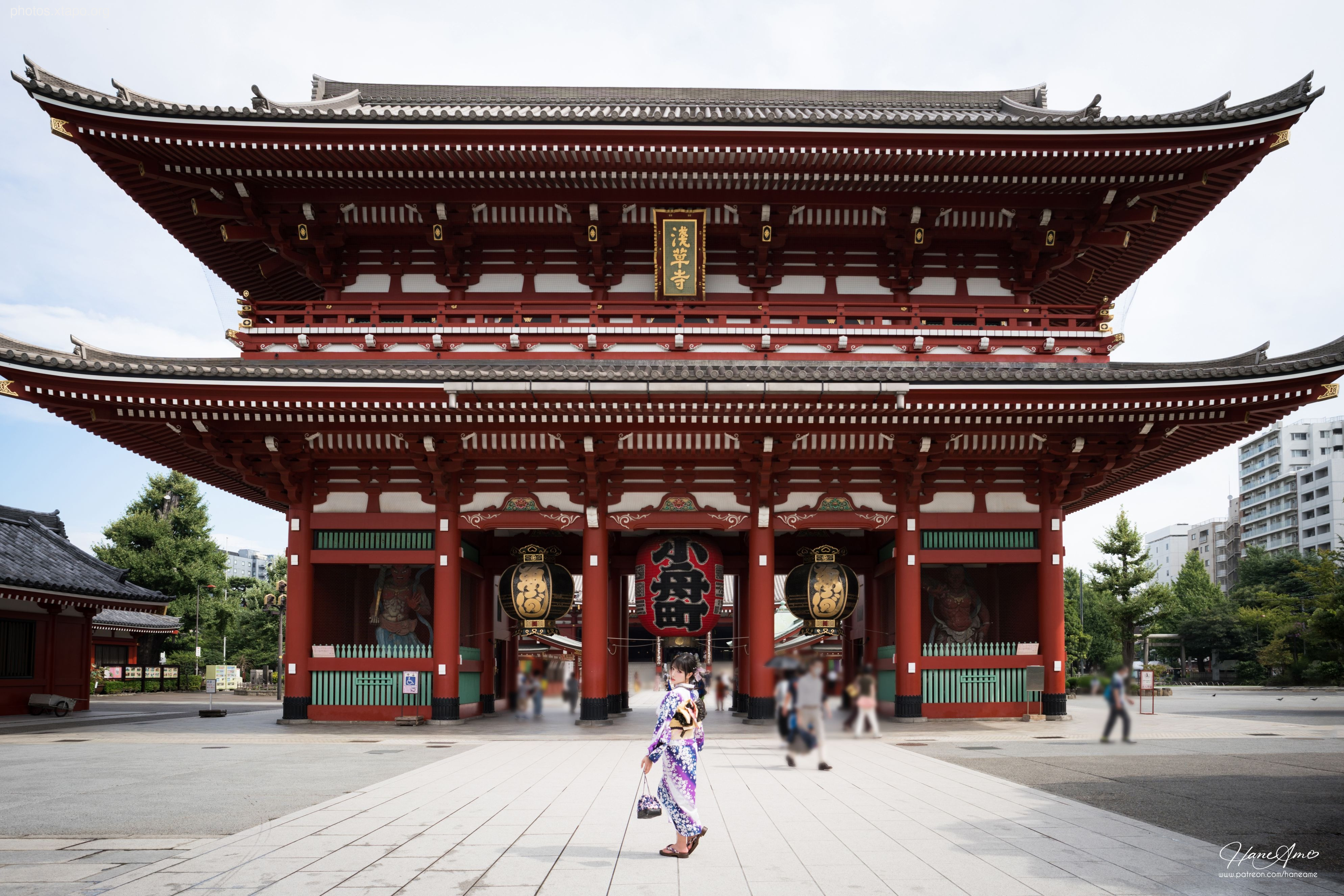 Violet summer yukata