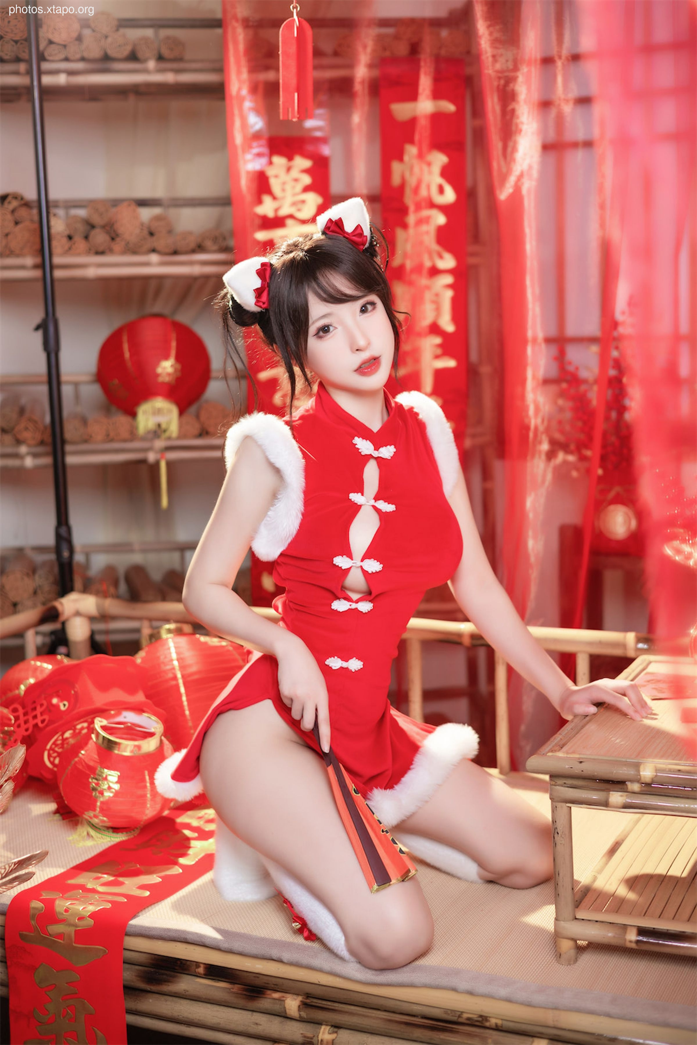 Shimizuya 2023 New Year Cheongsam 77P-770MB