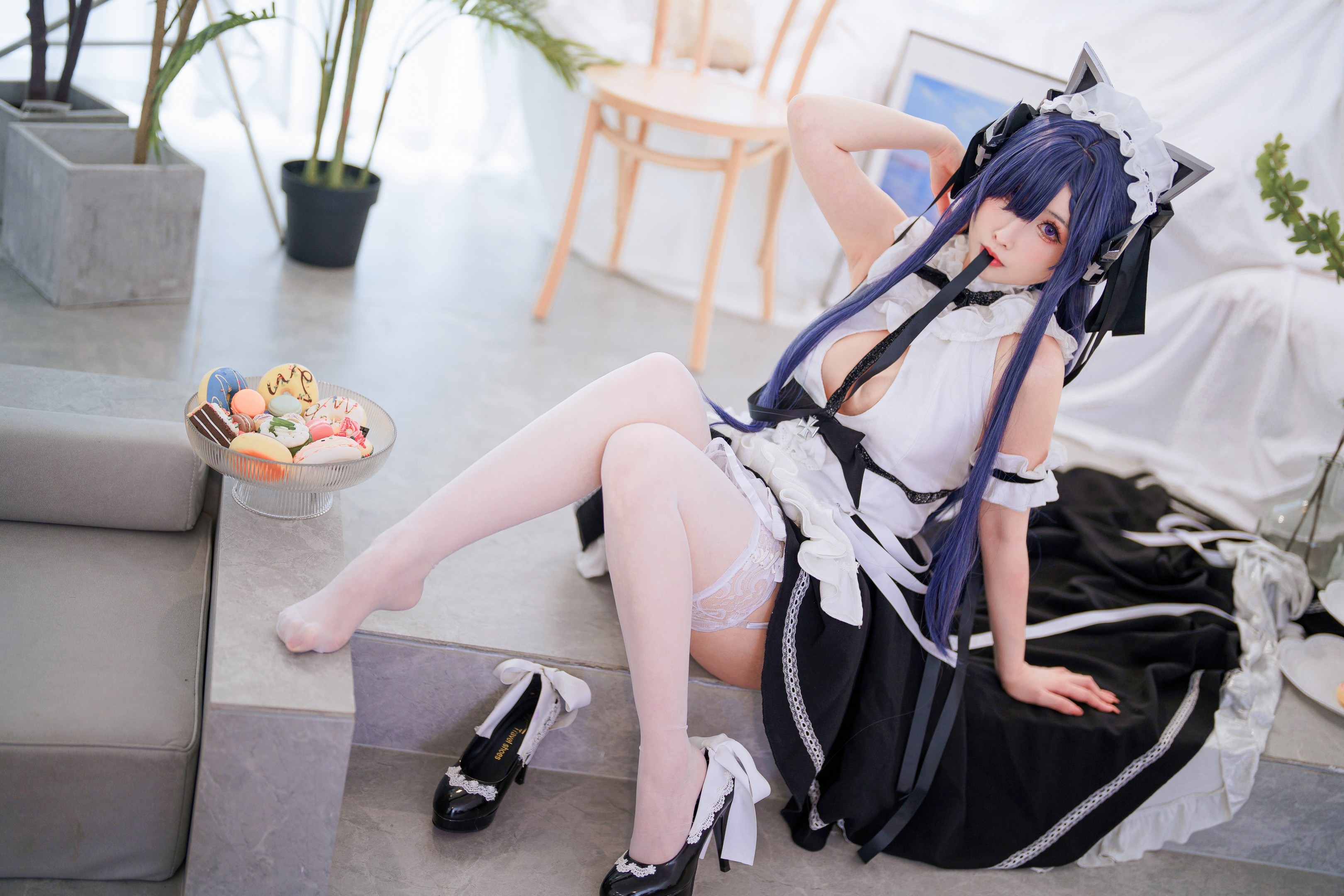 COS Welfare riooko Liangliangzi (roukorerezi) – August Maid Costume