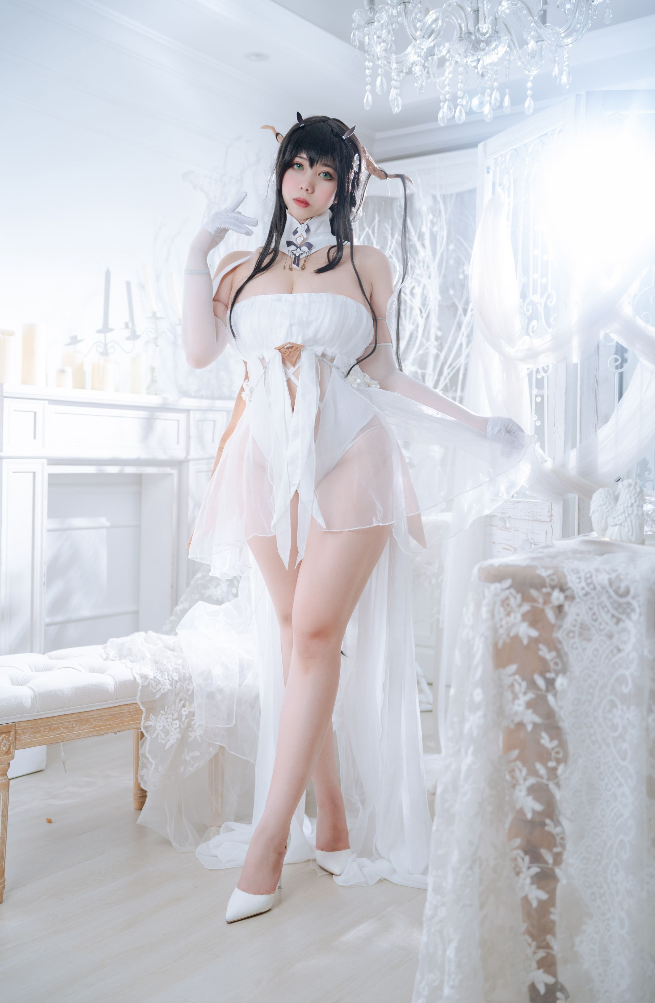 Charm Hitomi Meroko 001 Blue Line Real Estate 53P-486MB