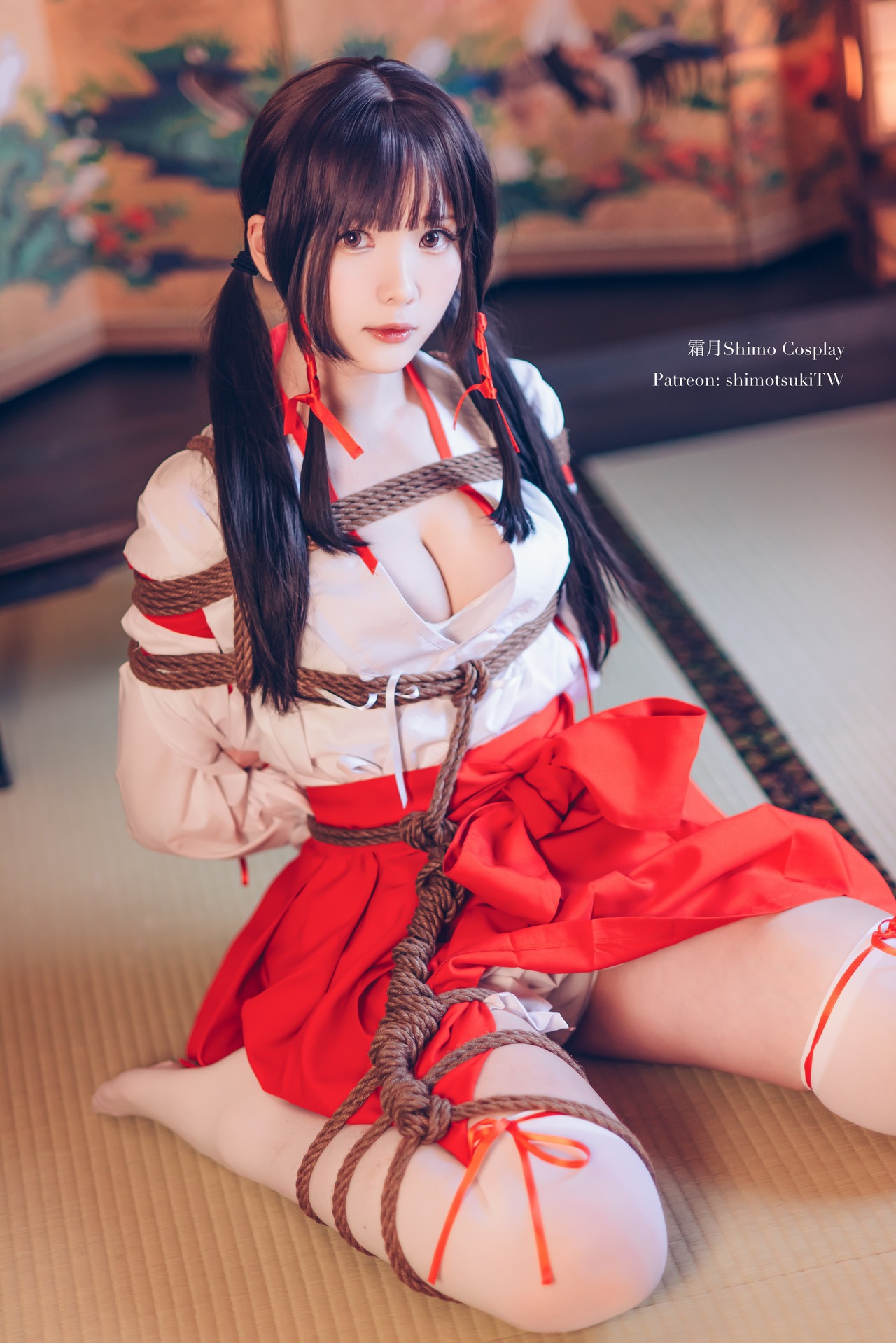 [Shimotsukishimo] Shrine Maiden 捆绑 Miko Bundle