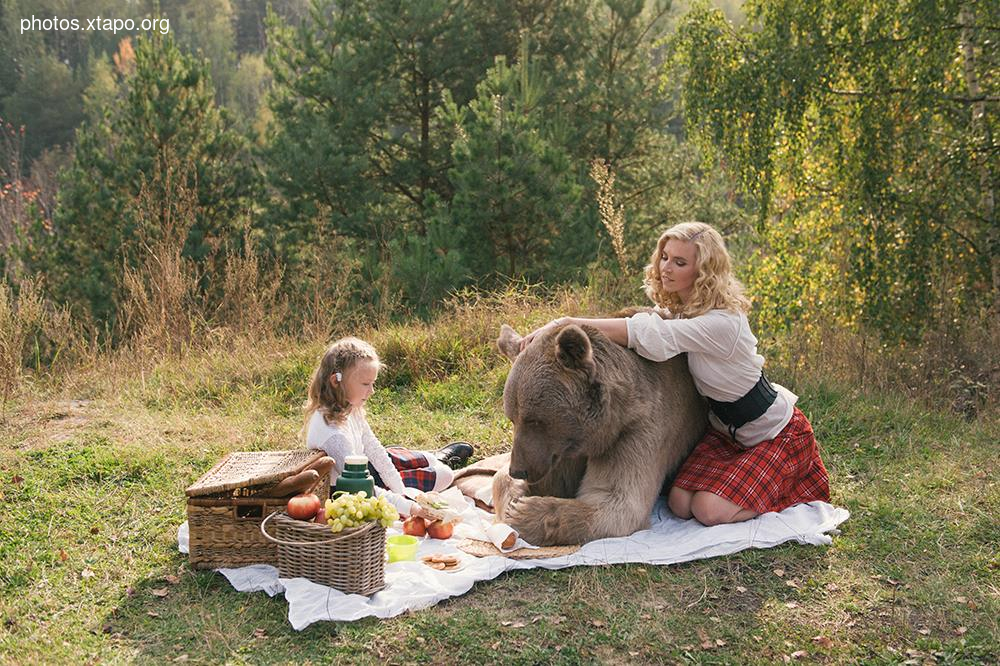 Russia nature, forest and animals by Olga Barantseva