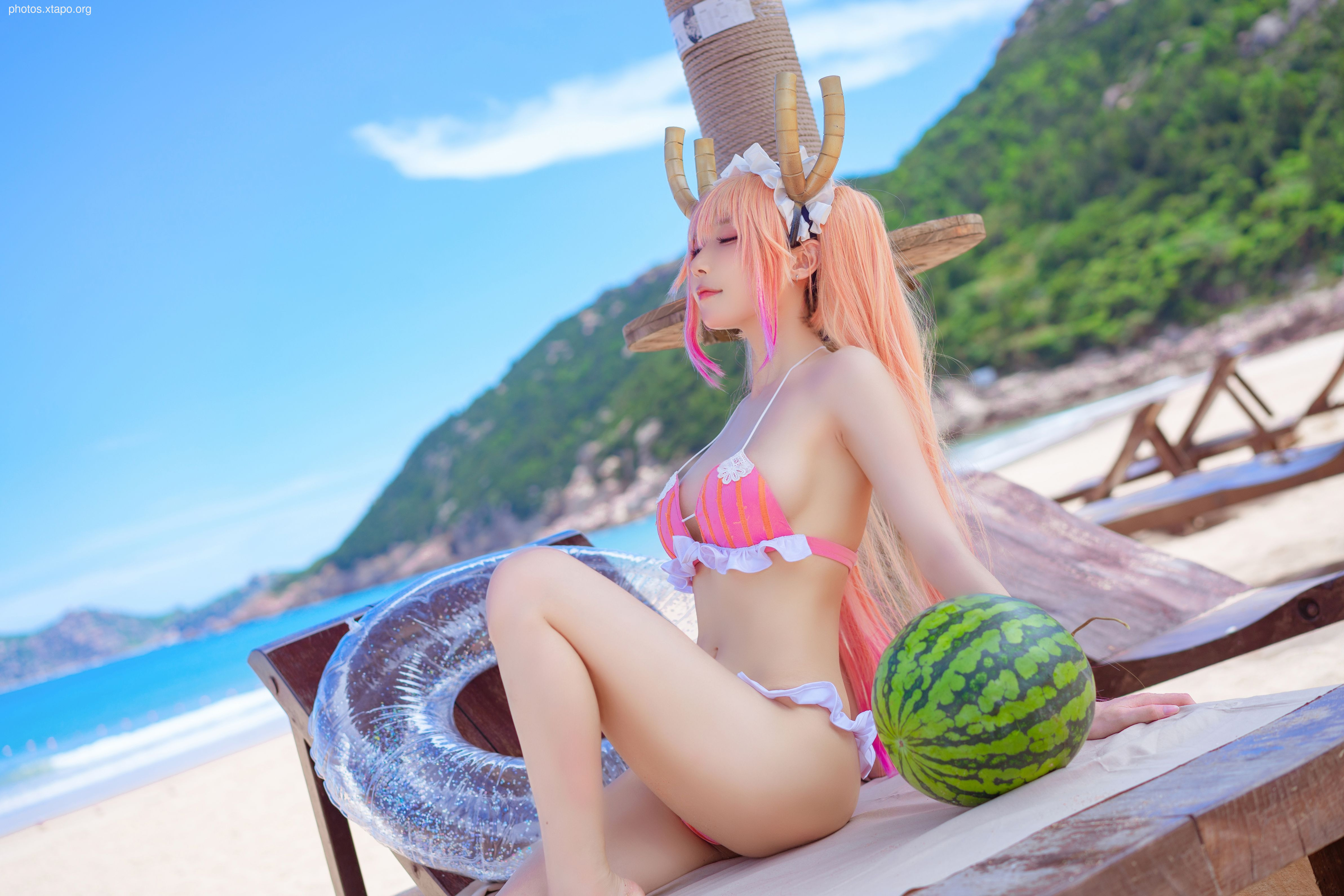 Abao is also the Tu Niang Captain Tu Dragon Maid Swimsuit 23P-507MB