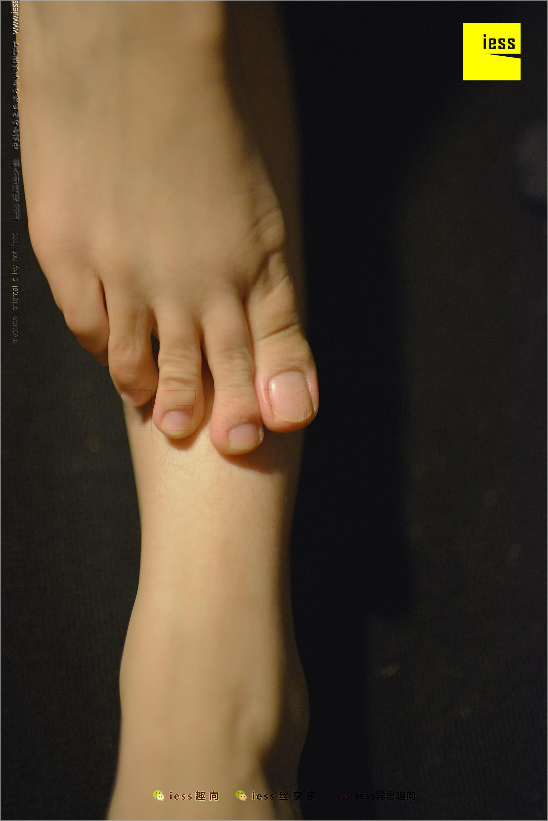 Julia Junjun Naked Foot Under the Lights Different Thinking to IESS Silk Foot Bento 219