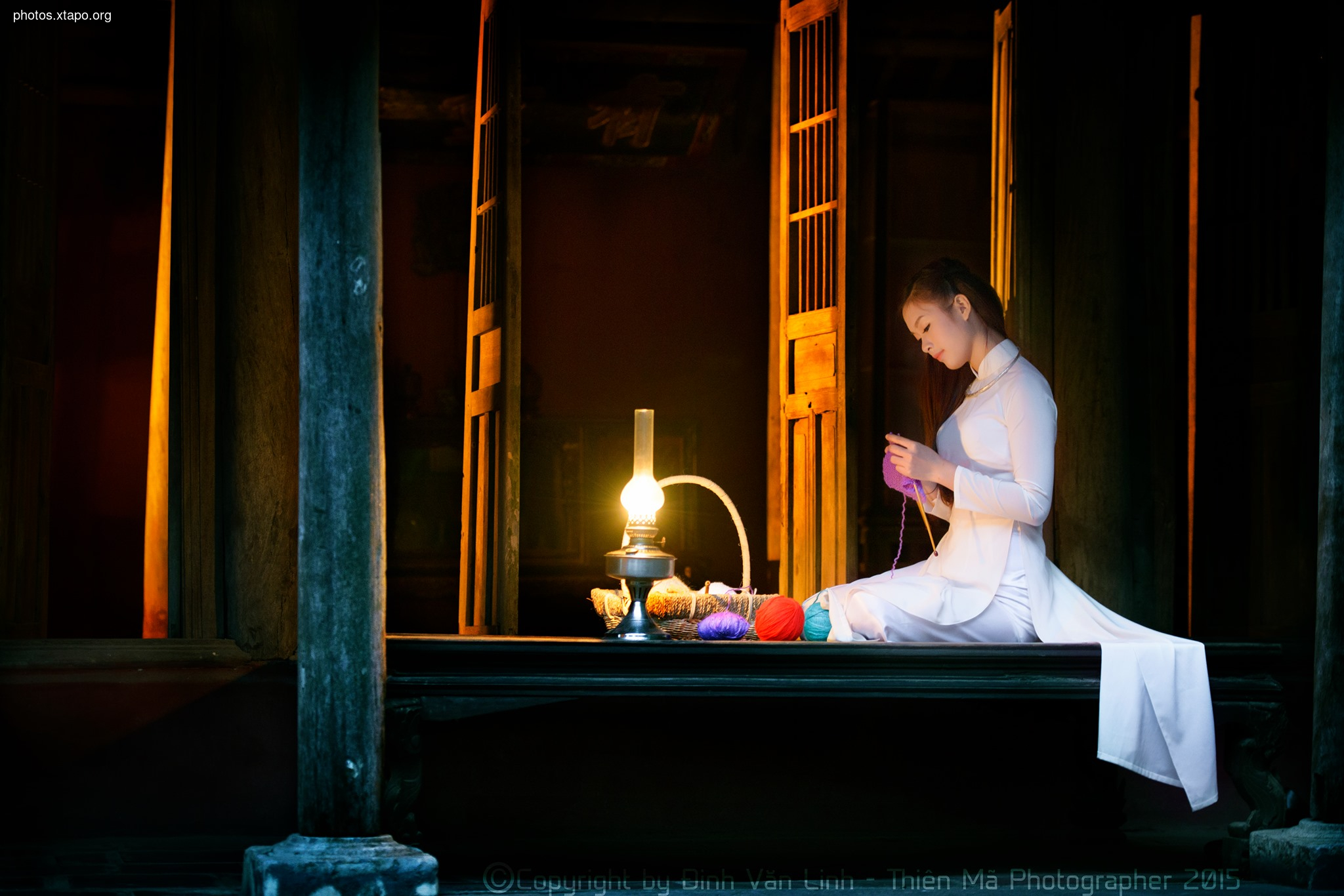 The story of the knitting