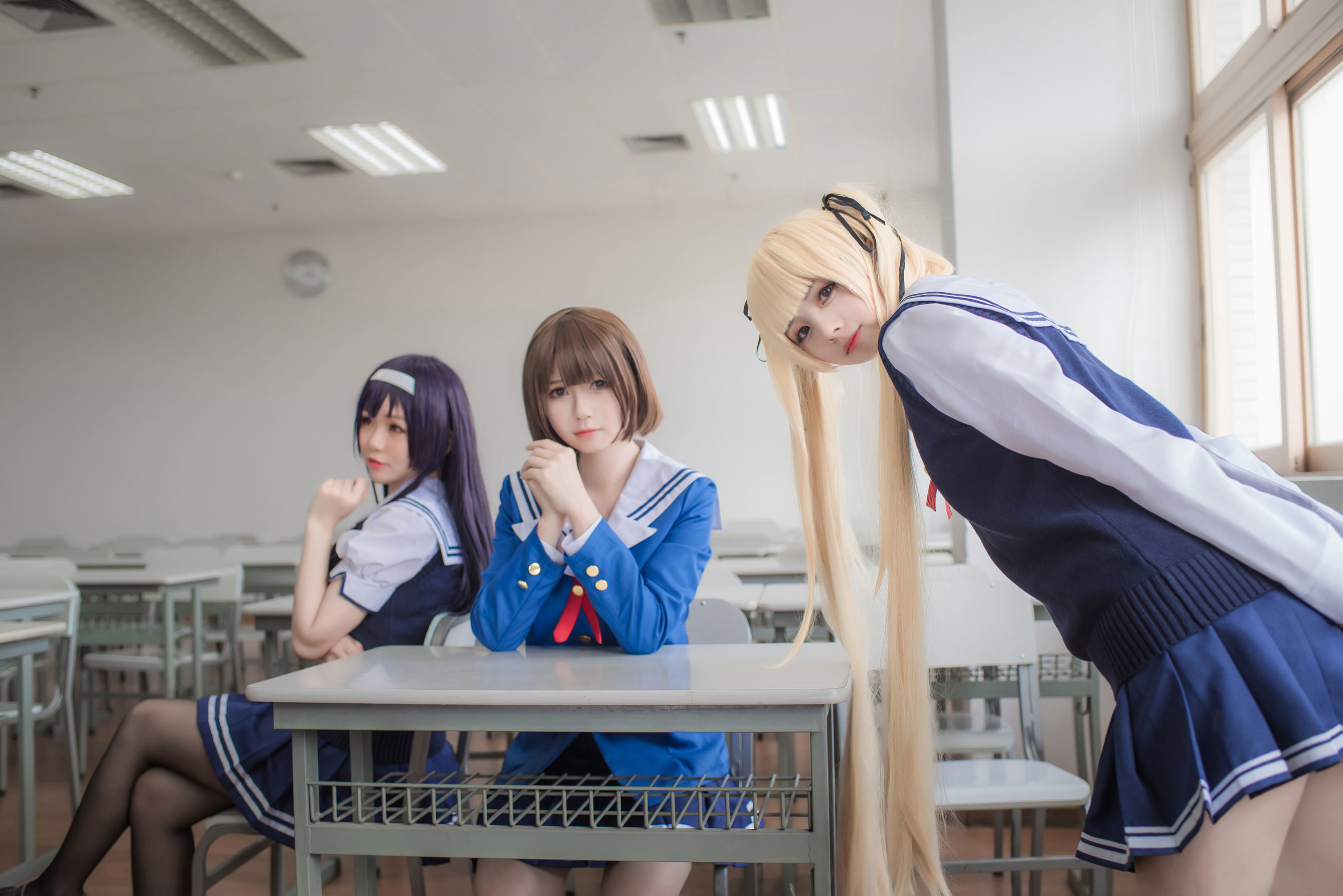 Loli cos Platinum Saki -School Uniform