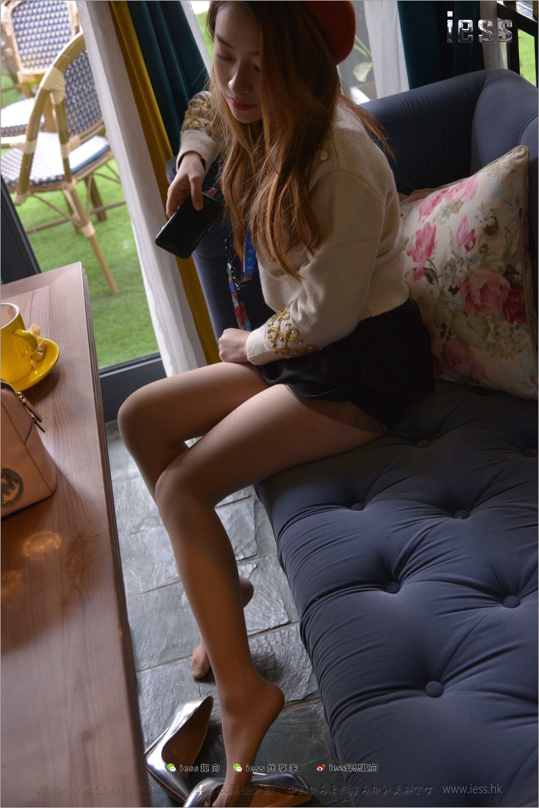 Xiaojie Black You Over Beautiful Different Thoughts to IESS Silk Foot Bento 197