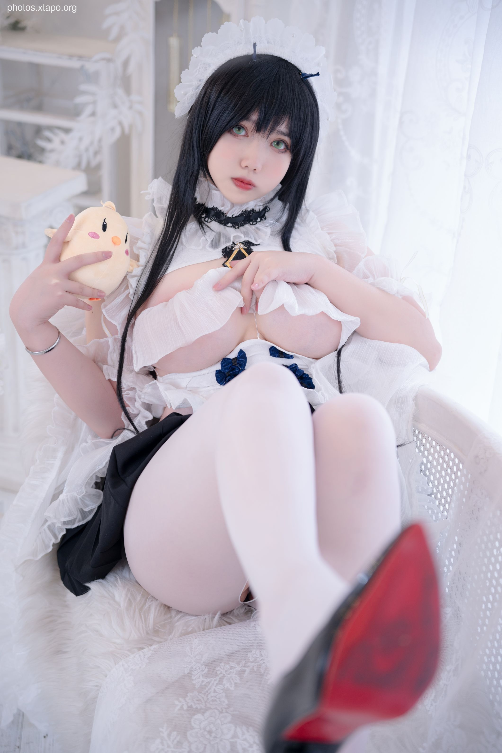 Charm Hitomi Meroko 002 Blue Line Disdiberd Miss Sister 53P-745MB