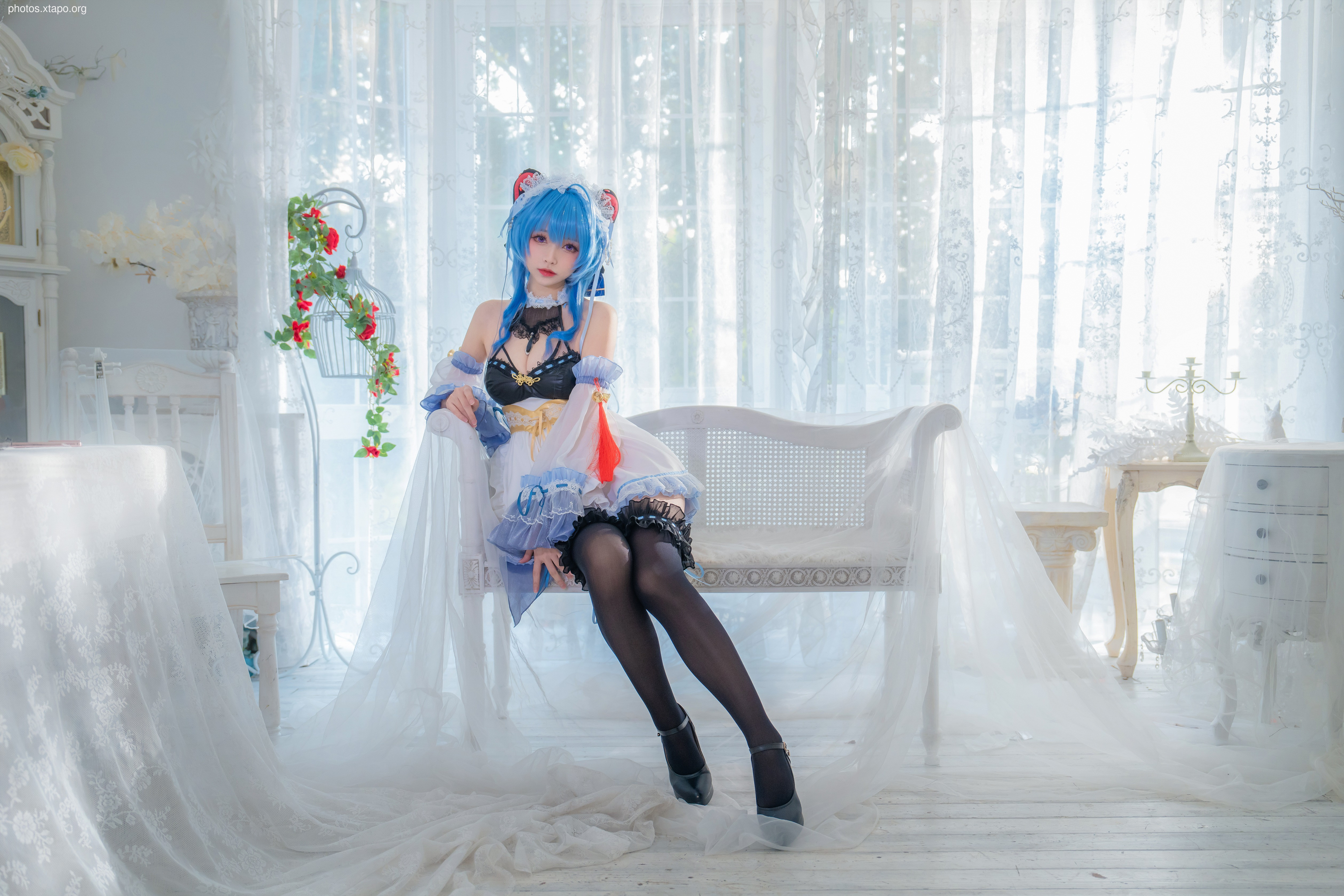 Large roll small roll Ganyu maid 20P-160MB