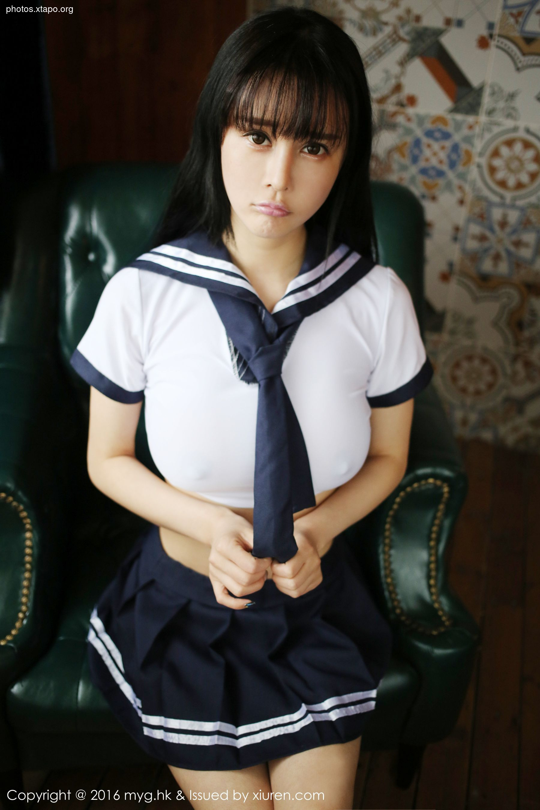 Cai Wenyu Angle Sailor Server Uniform Miyuan Pavilion Mygirl VOL.212