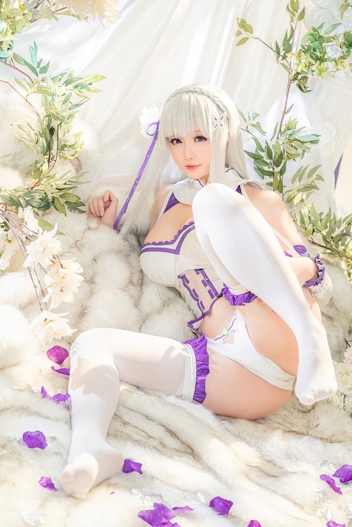 Hoshilily Miss Star Chichi Cosplay Emilia