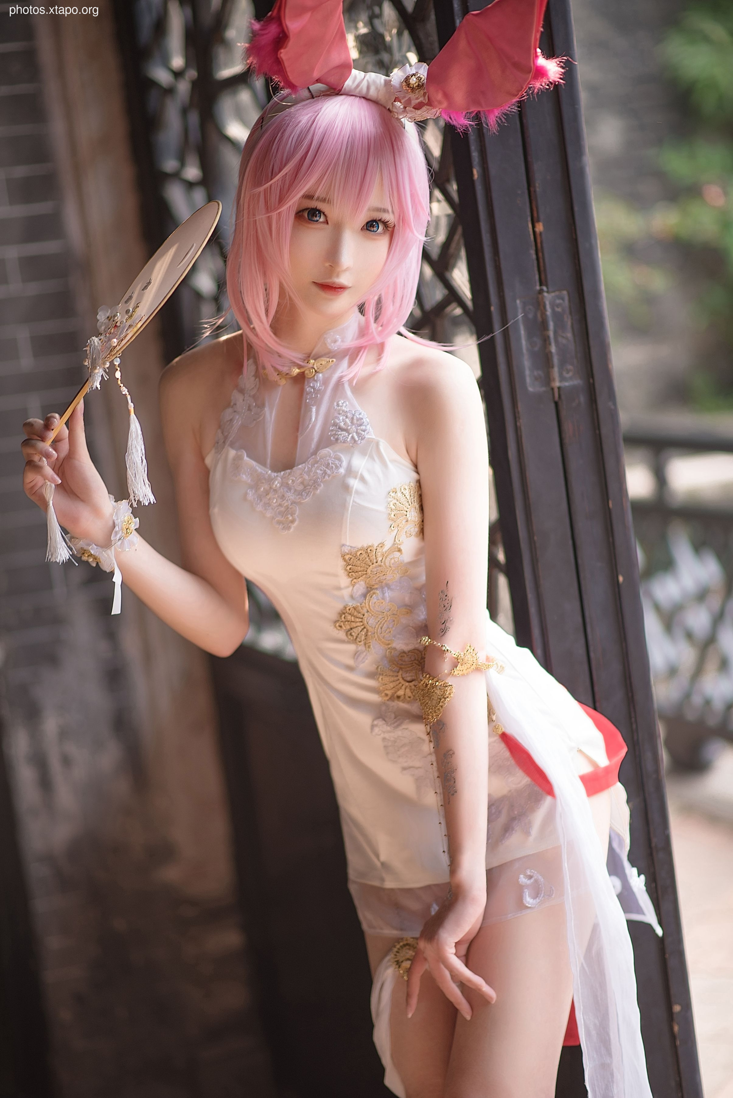 Nangong -Bazhong Sakura cheongsam (24P -312MB)