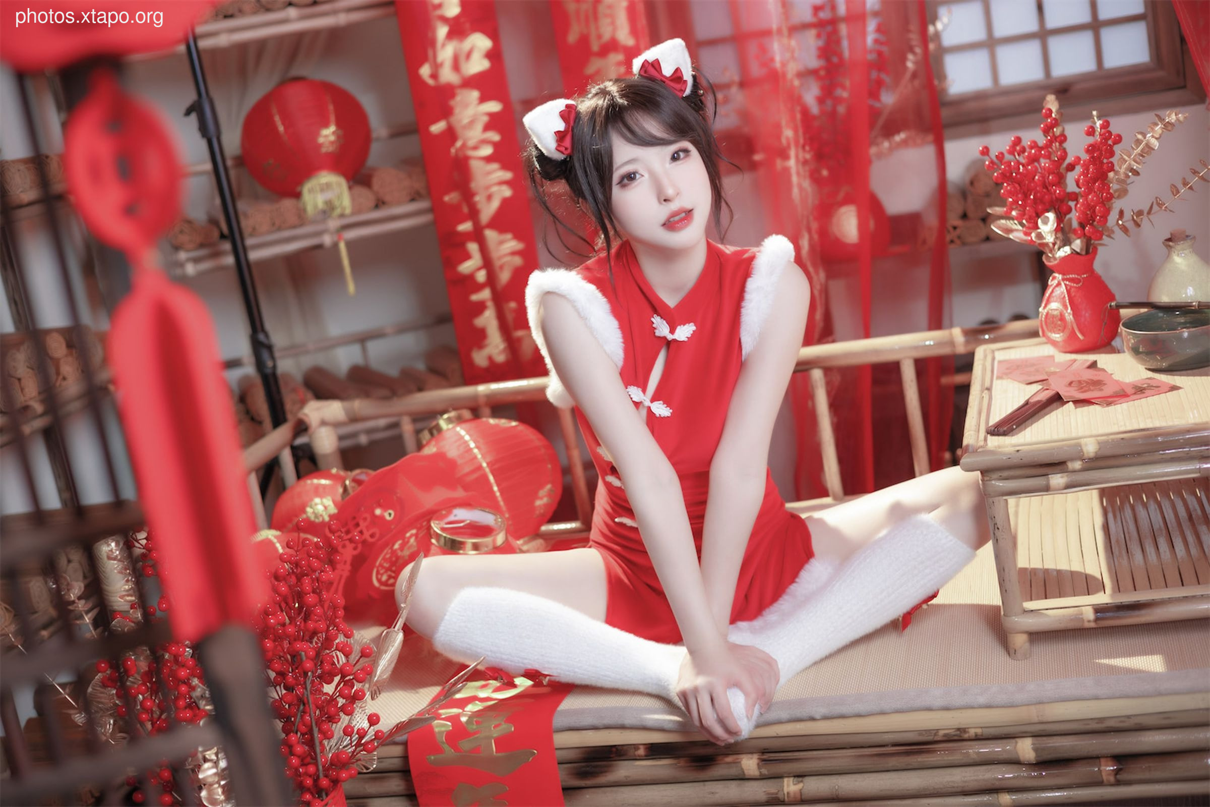 Shimizuya 2023 New Year Cheongsam 77P-770MB