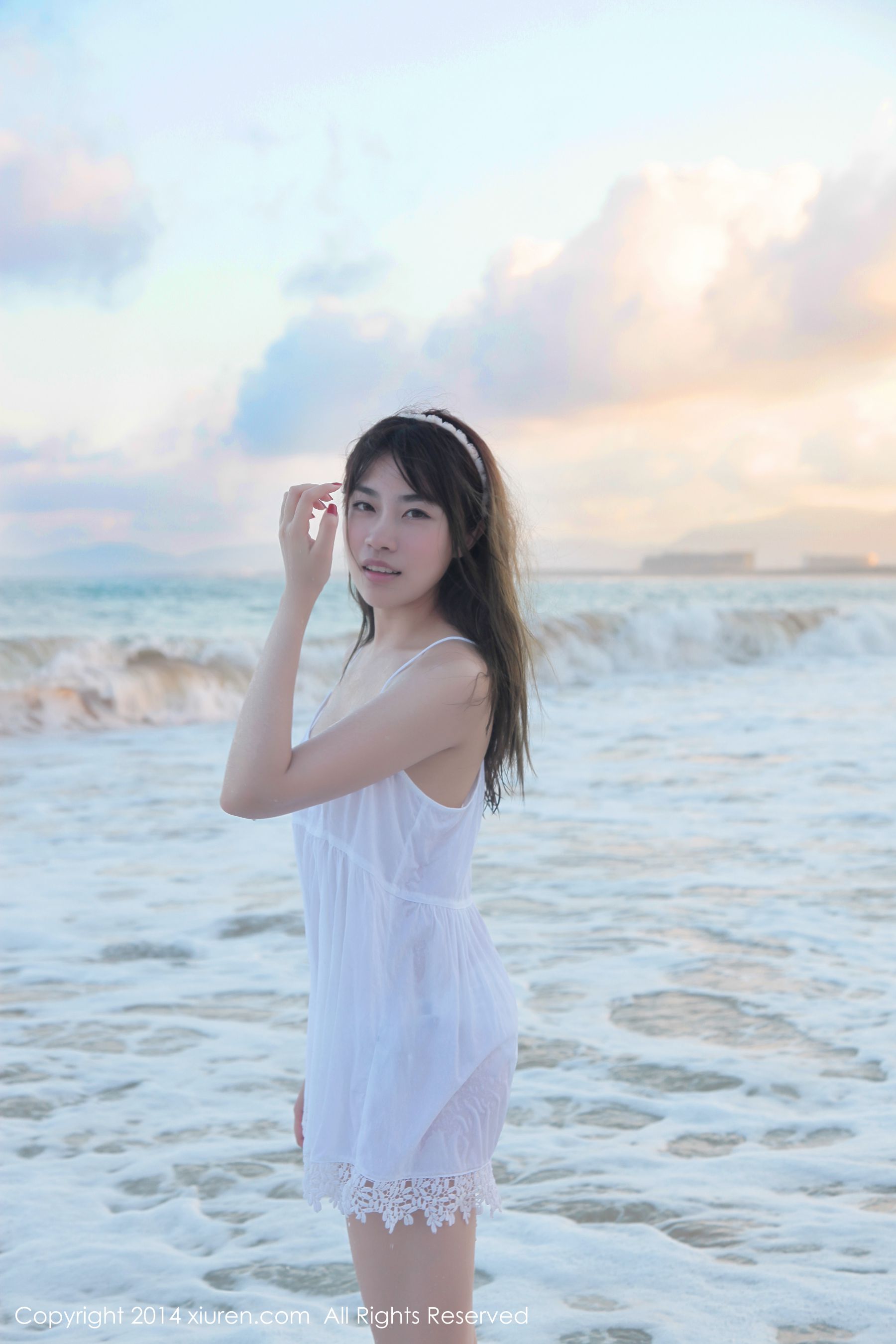 Promise Sabrina Small Fresh Series by the Sea Xiuren Xiuren No.167