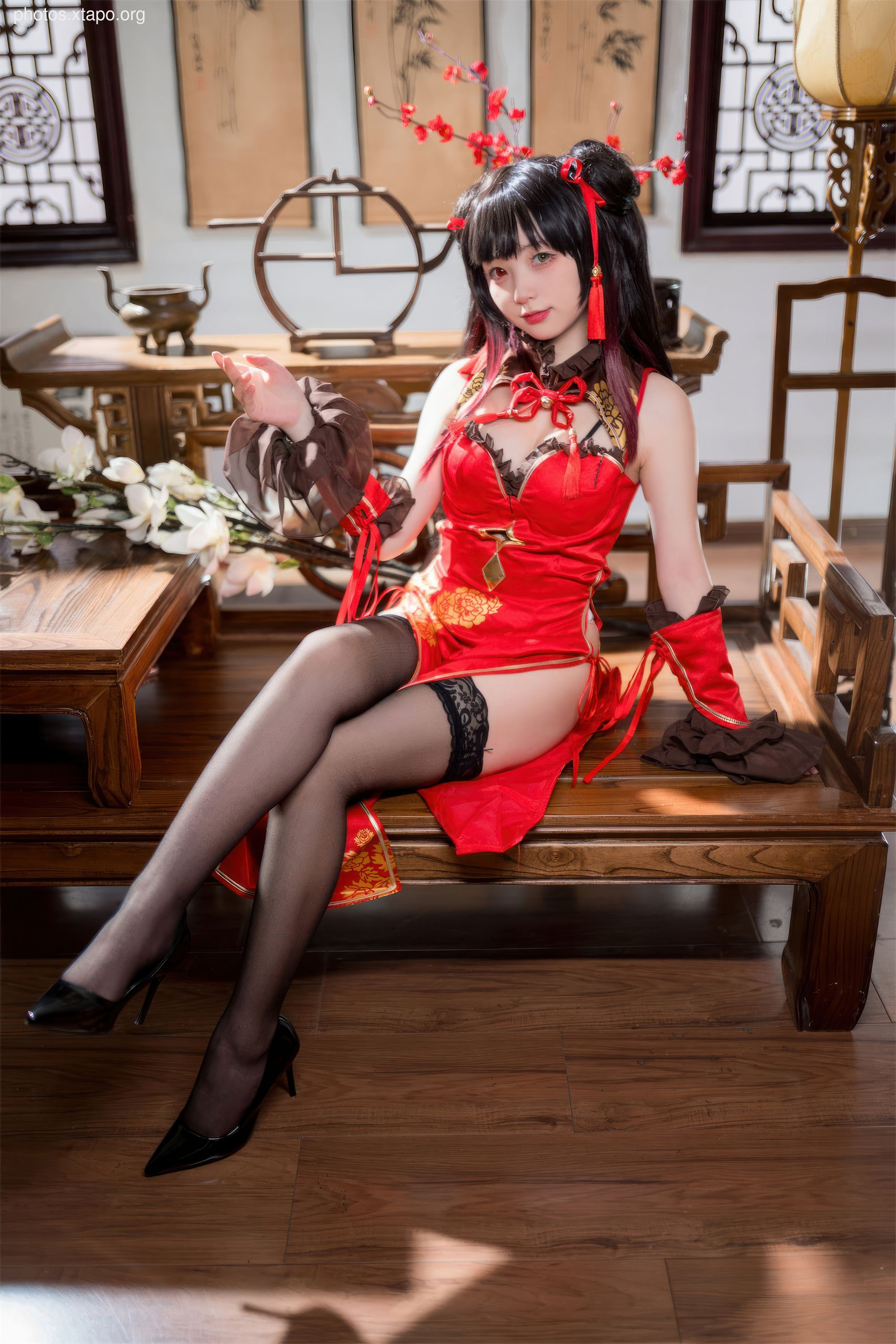 Flower Bell Tokisaki Kurumi Cheongsam 66P