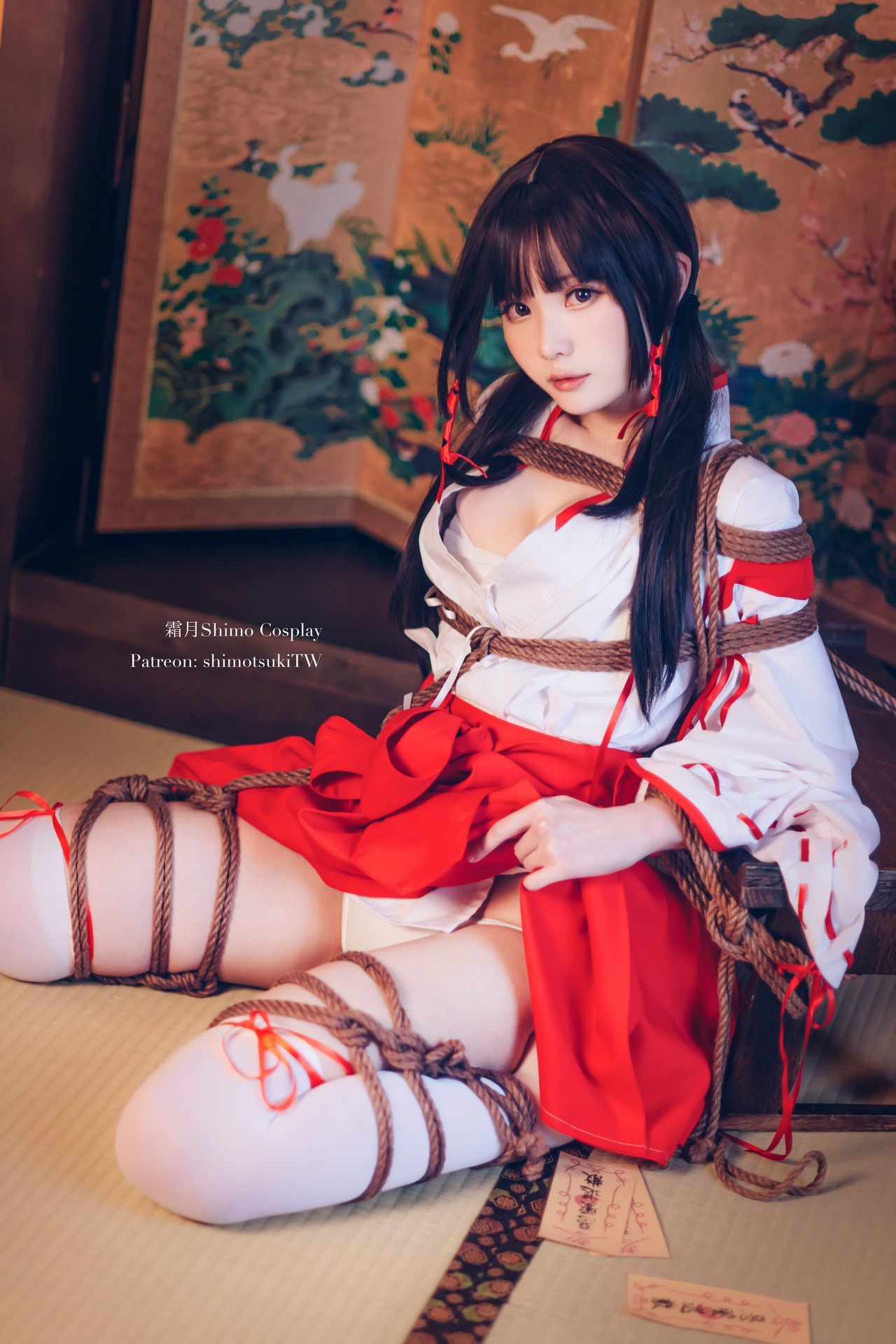 [Shimotsukishimo] Shrine Maiden 捆绑 Miko Bundle