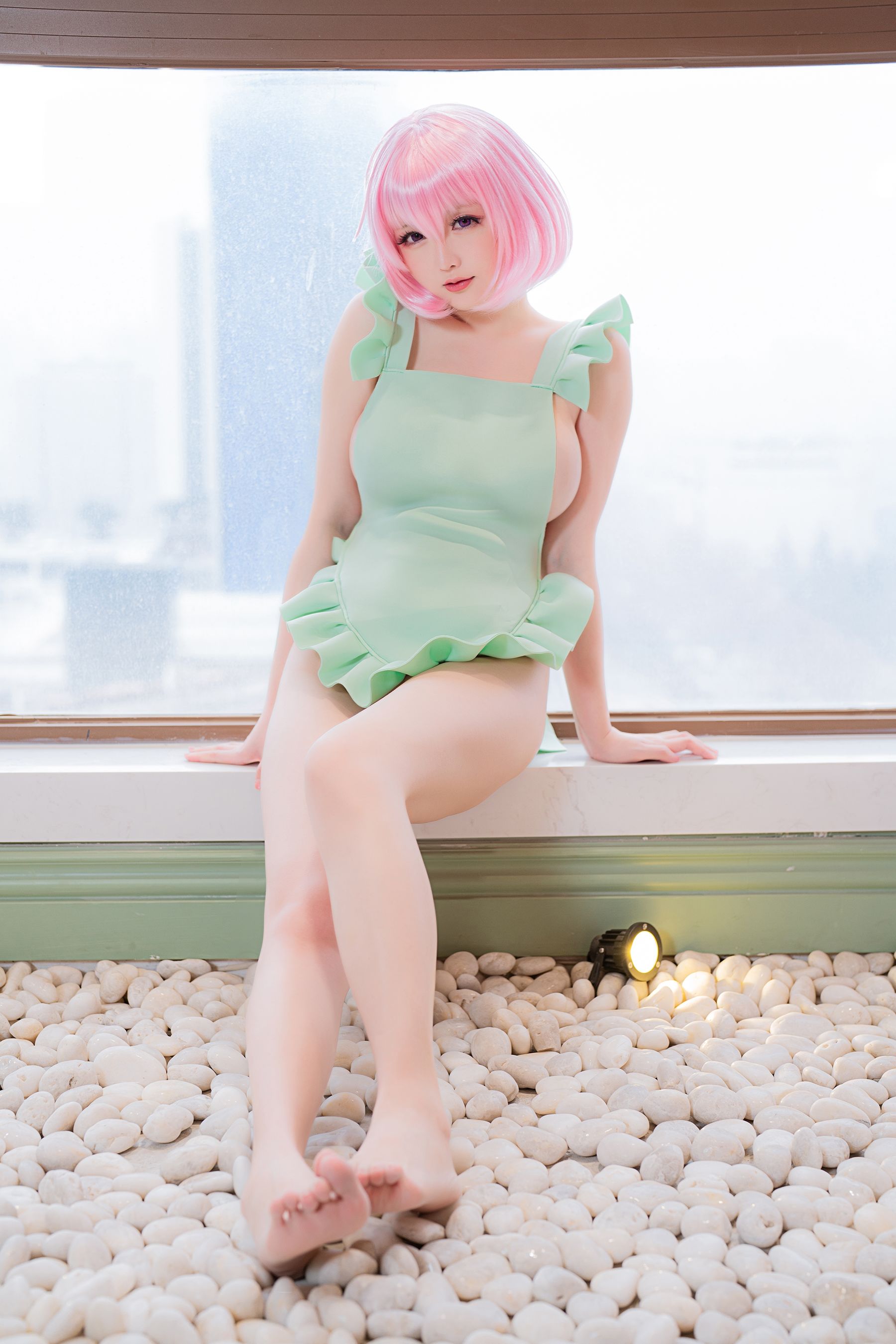 Welfare COS Miss Coser Sister Star Zhi Zhi Zhi -Valentine's Day Dream set group