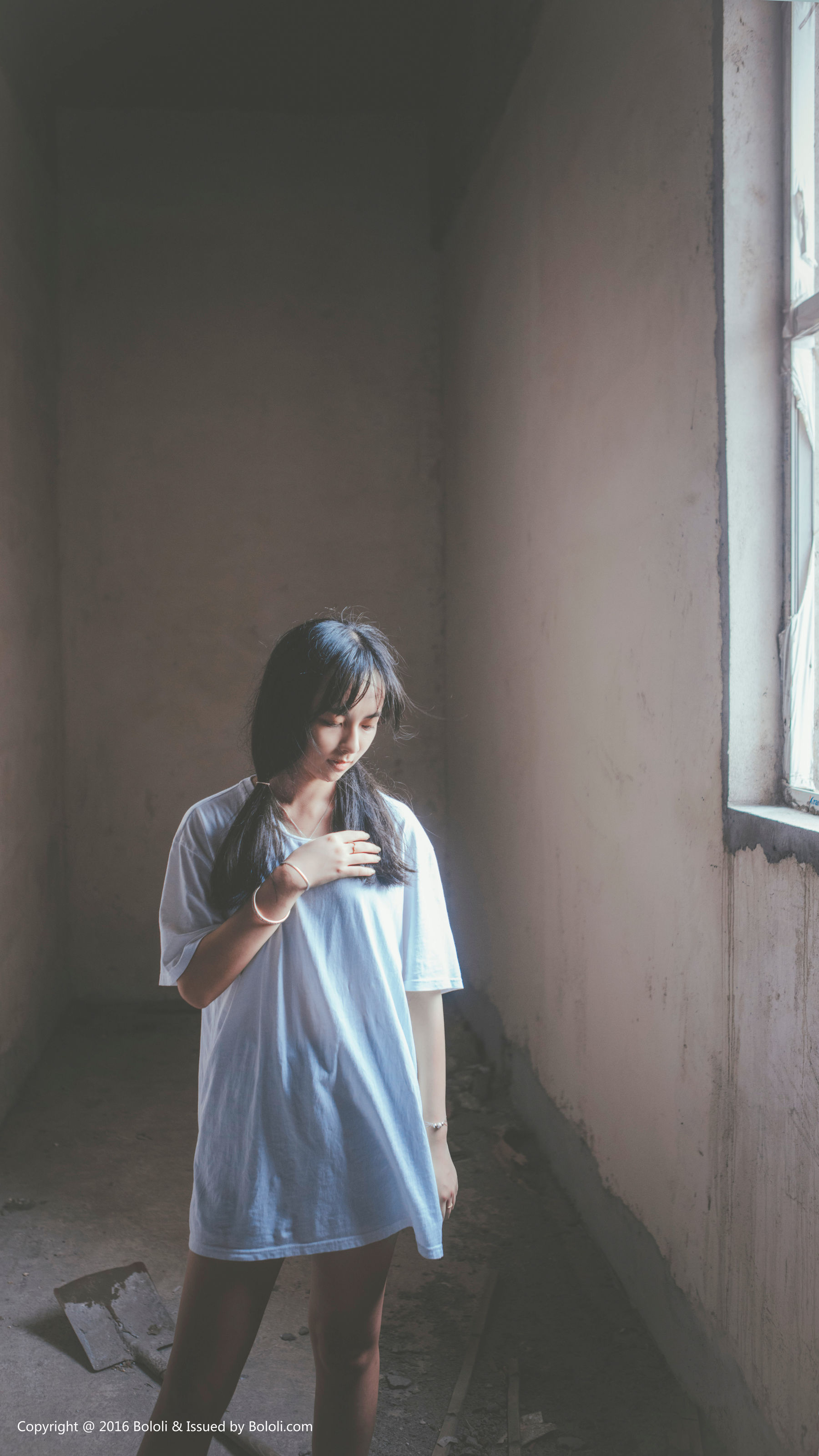 Super fierce Nuo Japanese Double Ponytail Girl Kimoe Que Meng Culture Kim020